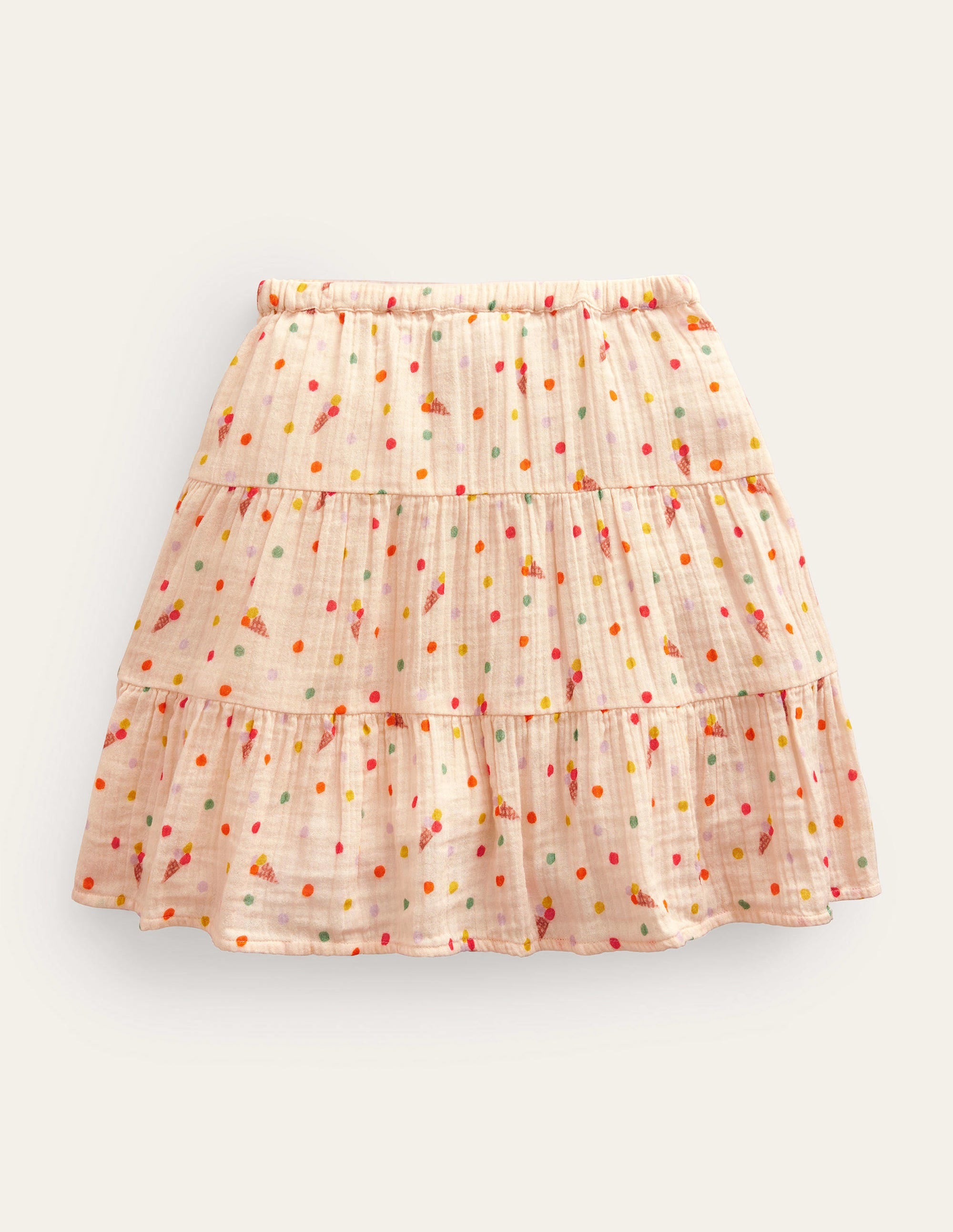 Doublecloth Midi Skirt-Vanilla Pod Ice Creams - Image 2