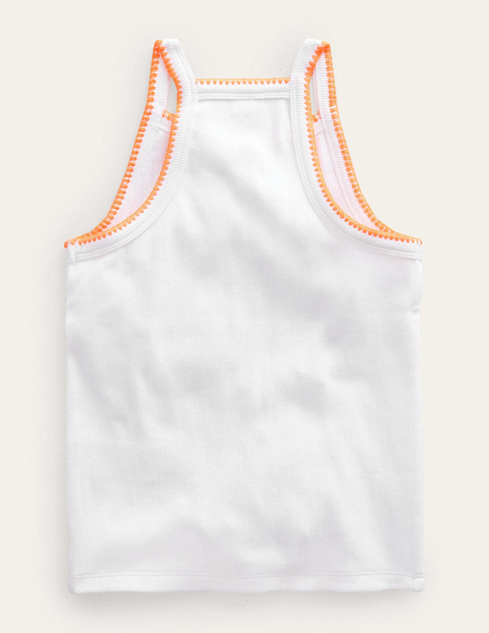 Cut Away Vest-White - Image 2