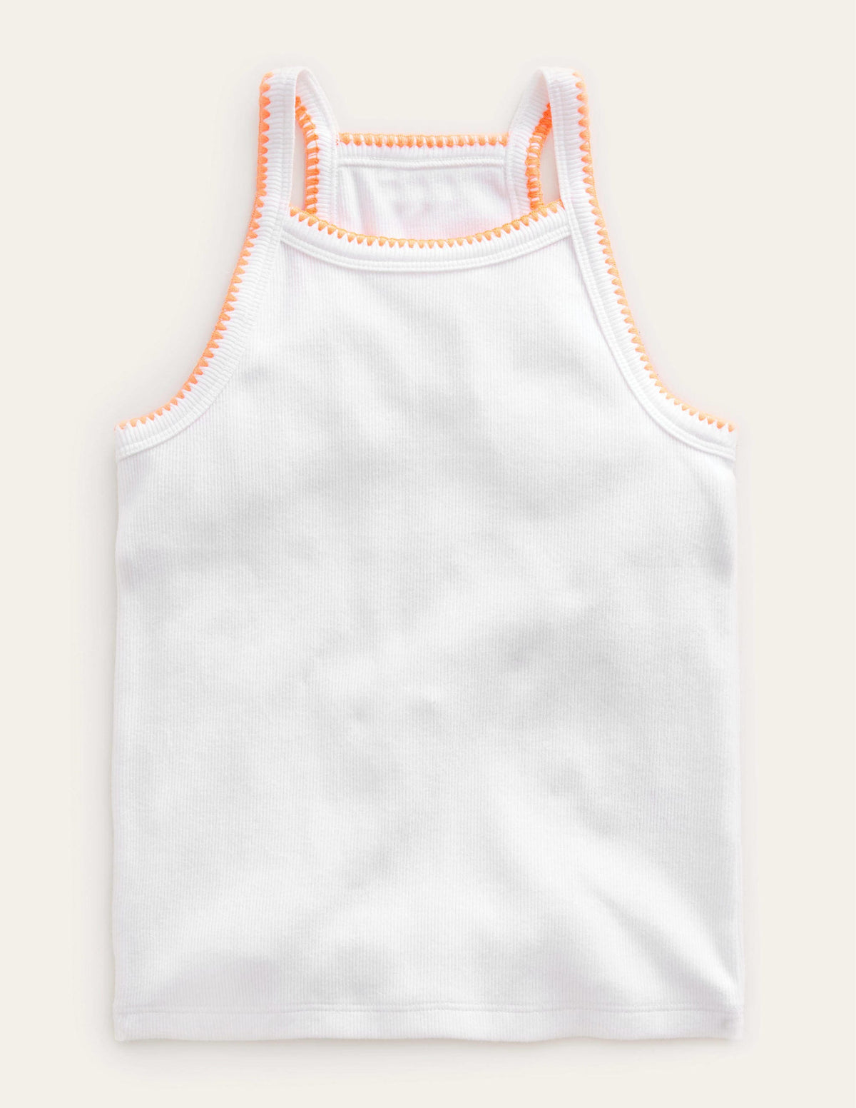 Cut Away Vest-White - Image 1