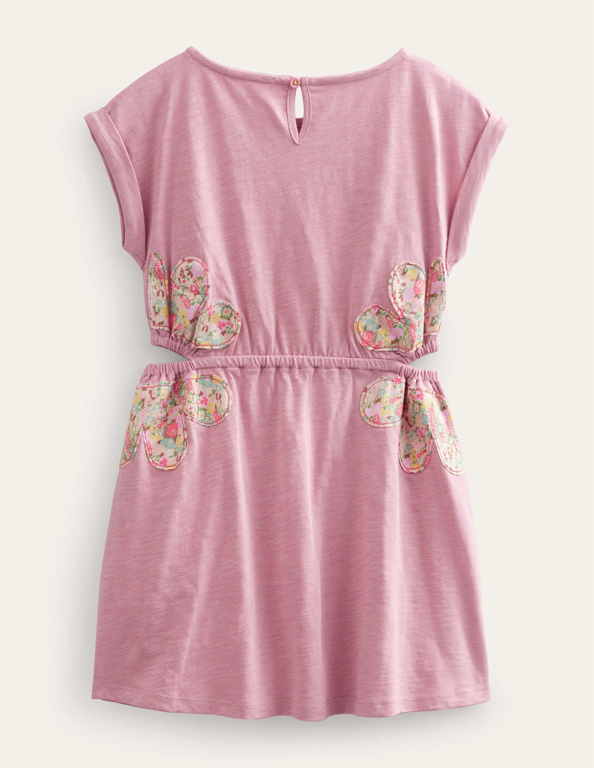 Cut Out Dress-Almond Pink - Image 2