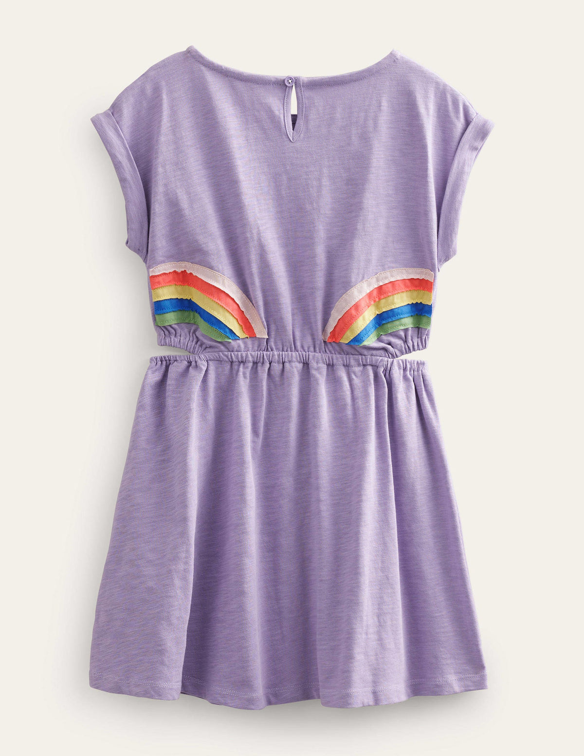 Cut Out Dress-Misty Lavender Rainbow - Image 2