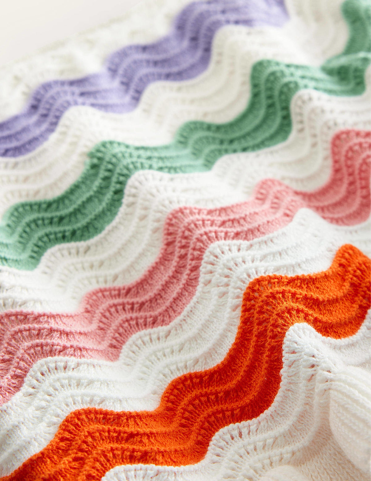 Knitted Frilled Shorts-Multi Rainbow-3
