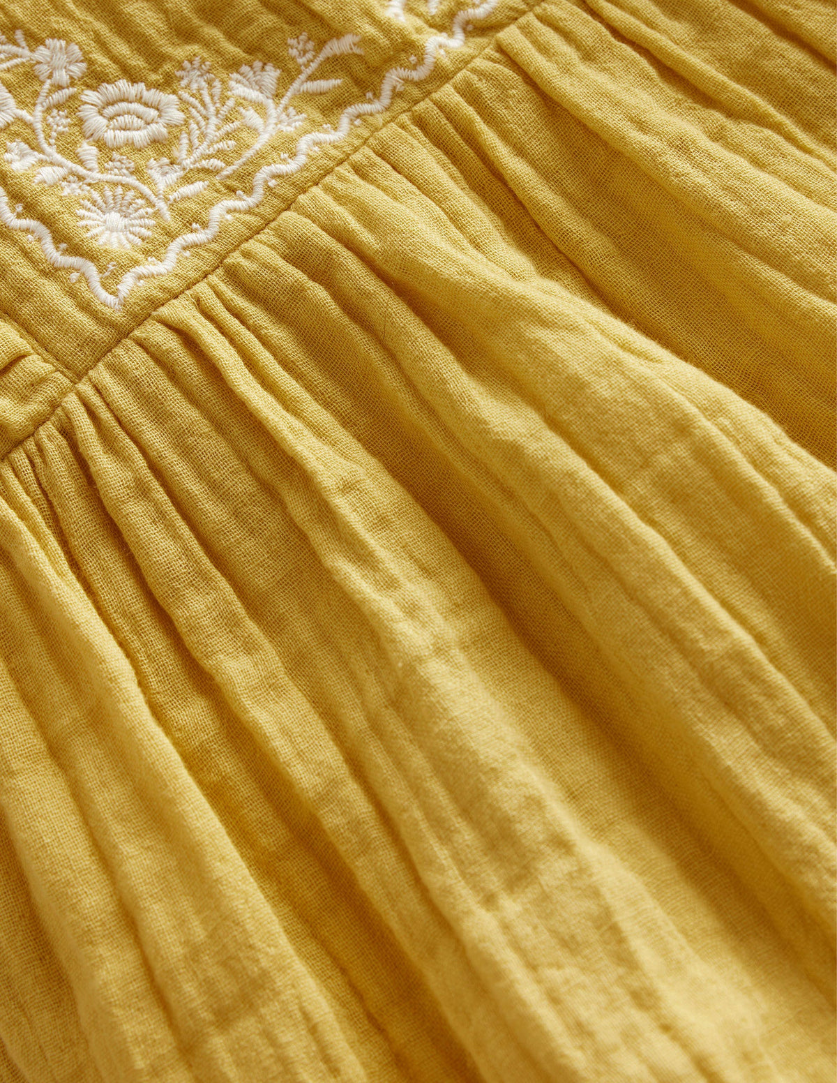 Embroidered Double Cloth Top-Buttercup-3