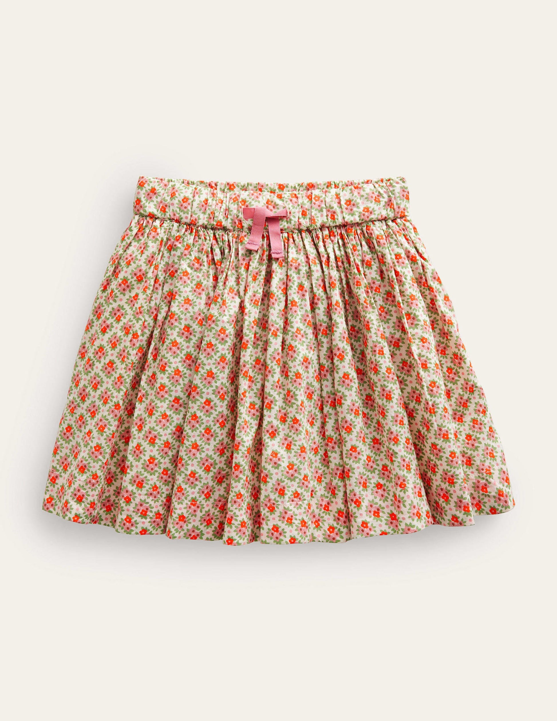 Twirly Skirt-Vanilla and Ivy Micro Floral-1