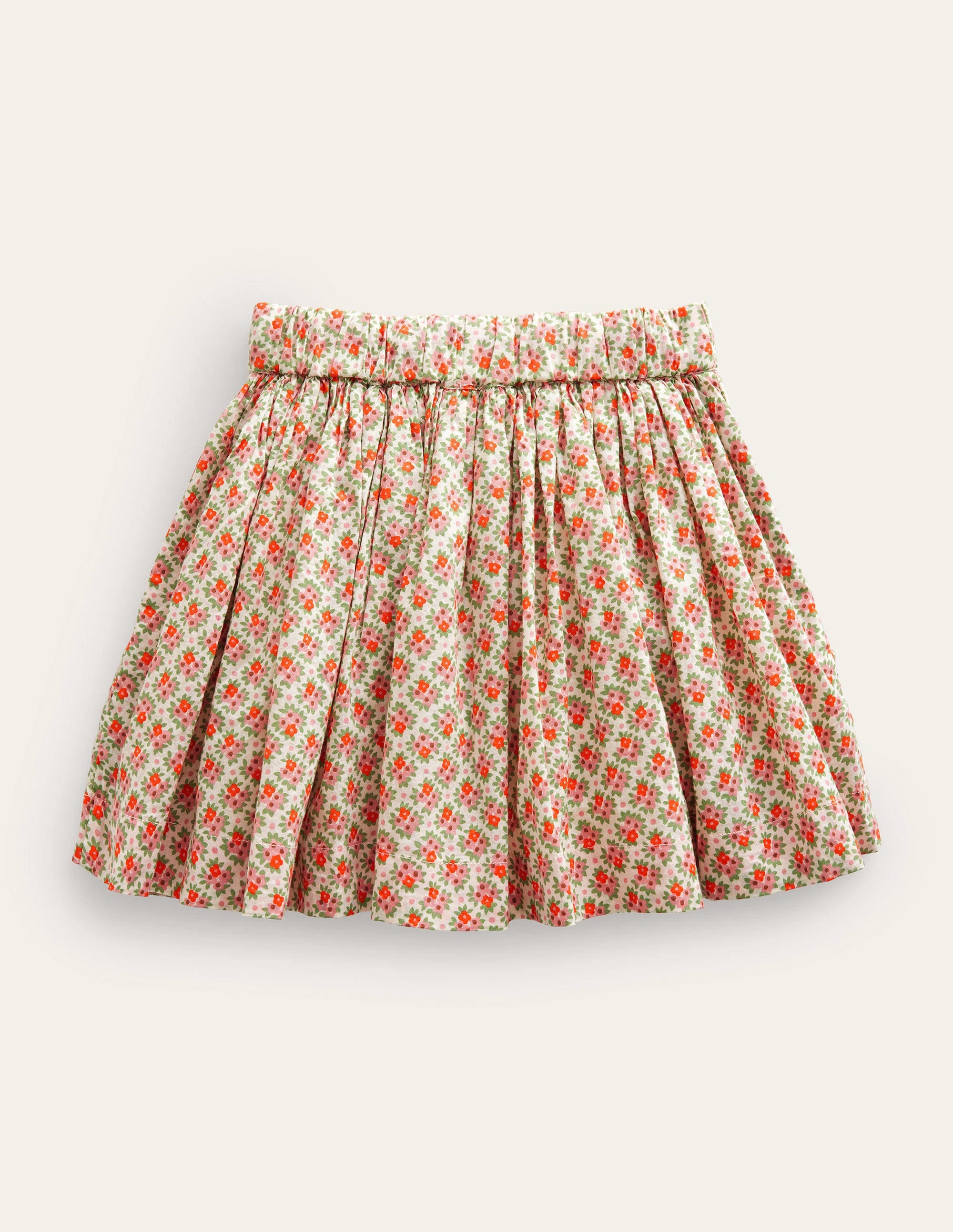 Twirly Skirt-Vanilla and Ivy Micro Floral - Image 2