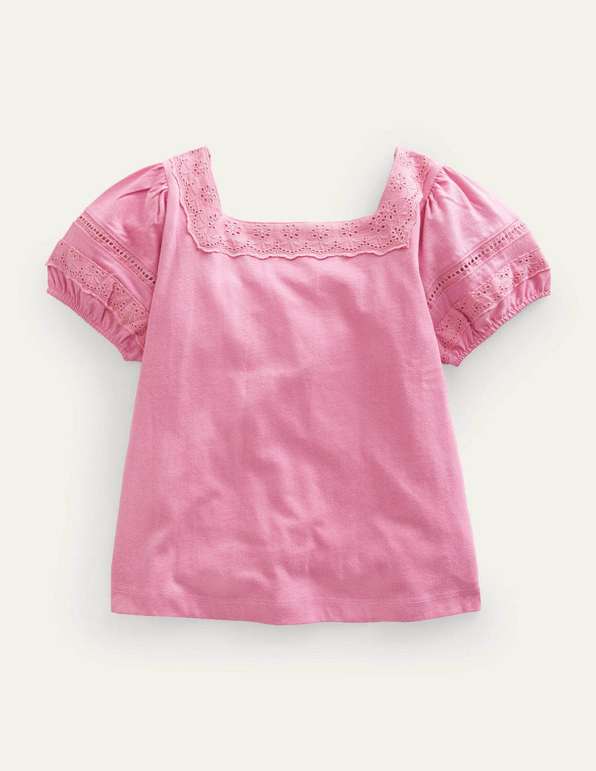 Square Neck Swing Top-Formica Pink-1