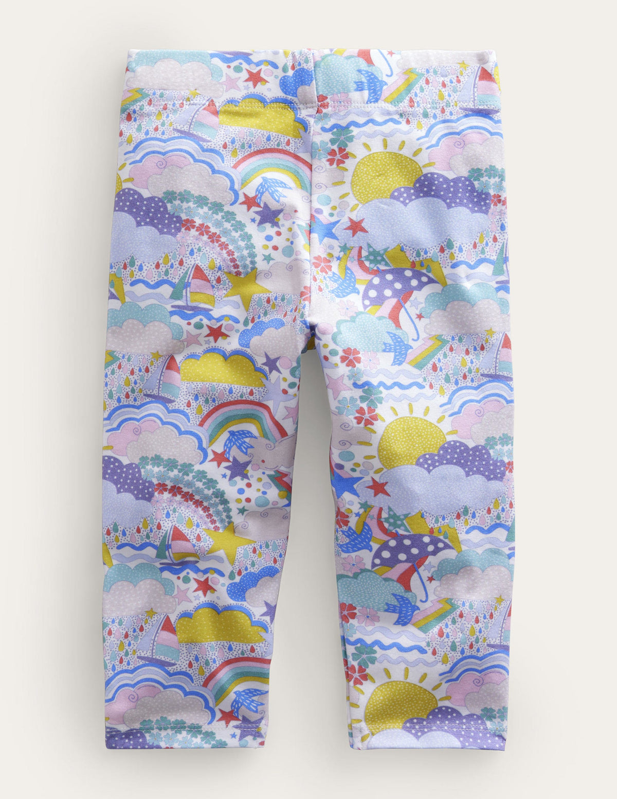 Fun Cropped Leggings-Multi Weather - Image 2