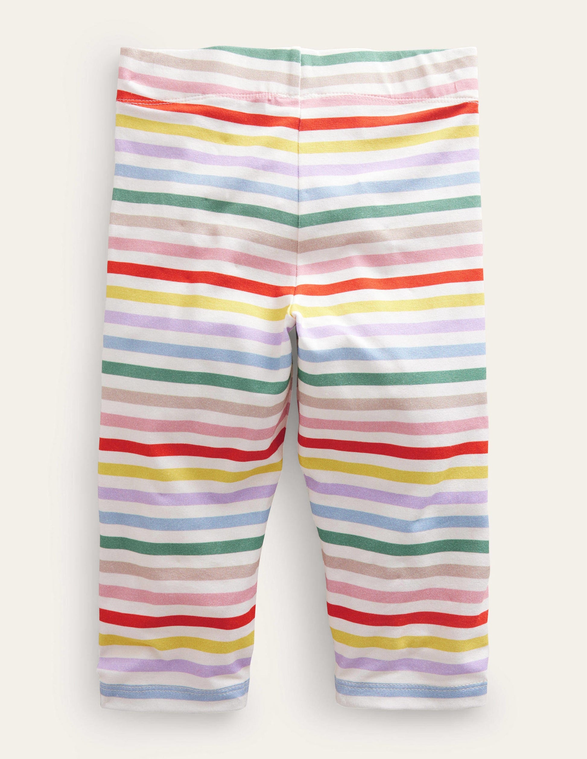 Fun Cropped Leggings-Buttercup Yellow/Purple-2