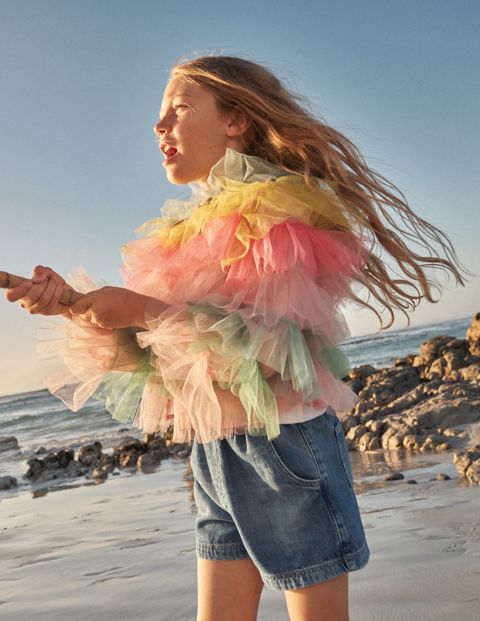 Tulle Jacket-Multi Rainbow-4