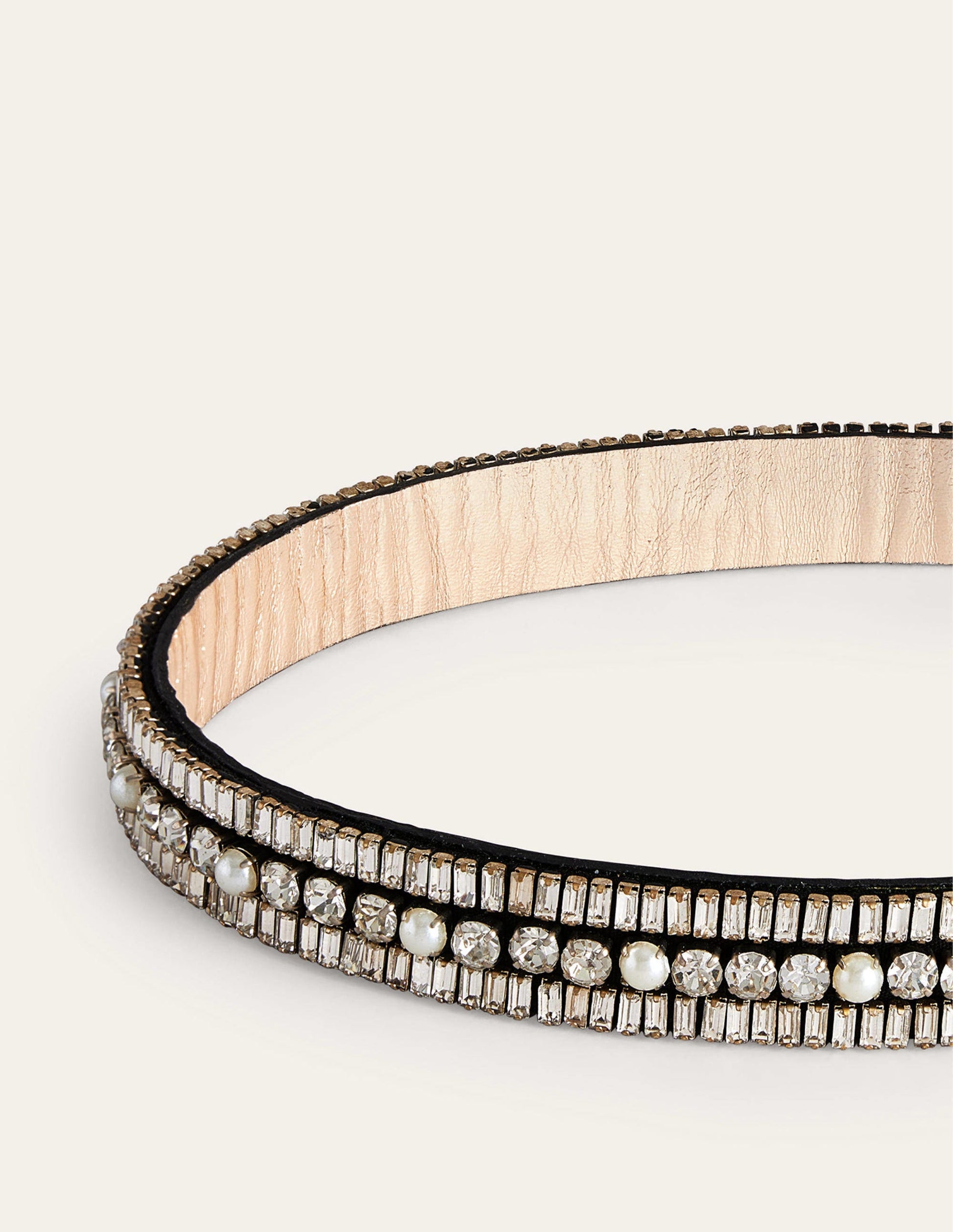 Embellished Waist Belt-Black-3