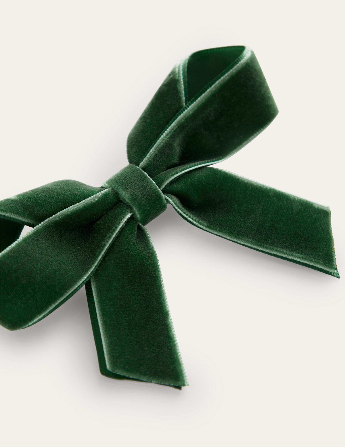 Large Bow Hair Clip-Rich Emerald-3