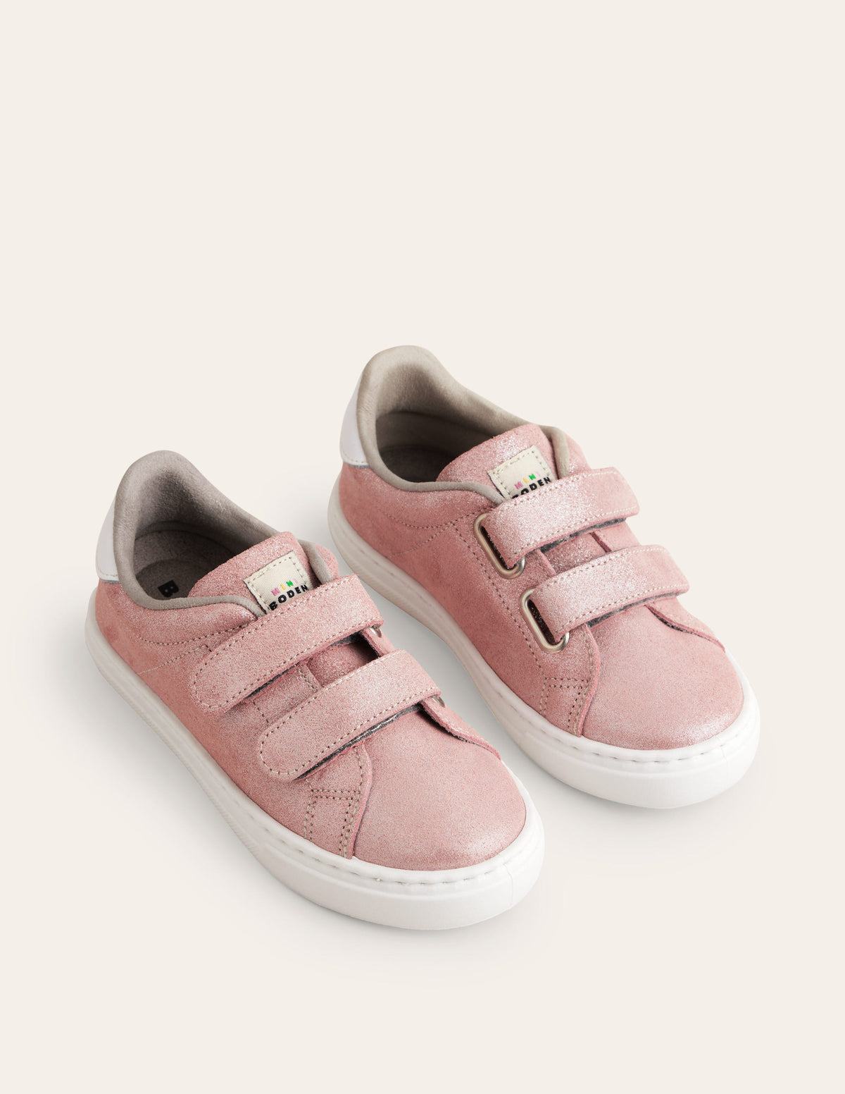Double Strap Low Tops-Rose Gold-2
