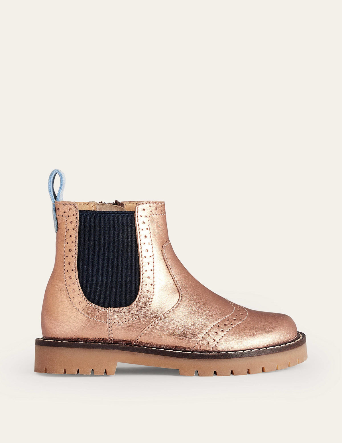 Leather Chelsea Boots-Classic Bronze - Image 1