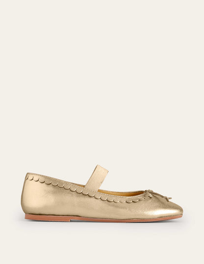 Ballerina Flats Gold Flat Shoes Canada Buy Champagne Gold Standard