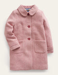 Wonderful Wool Blend Coat-Pink Twill
