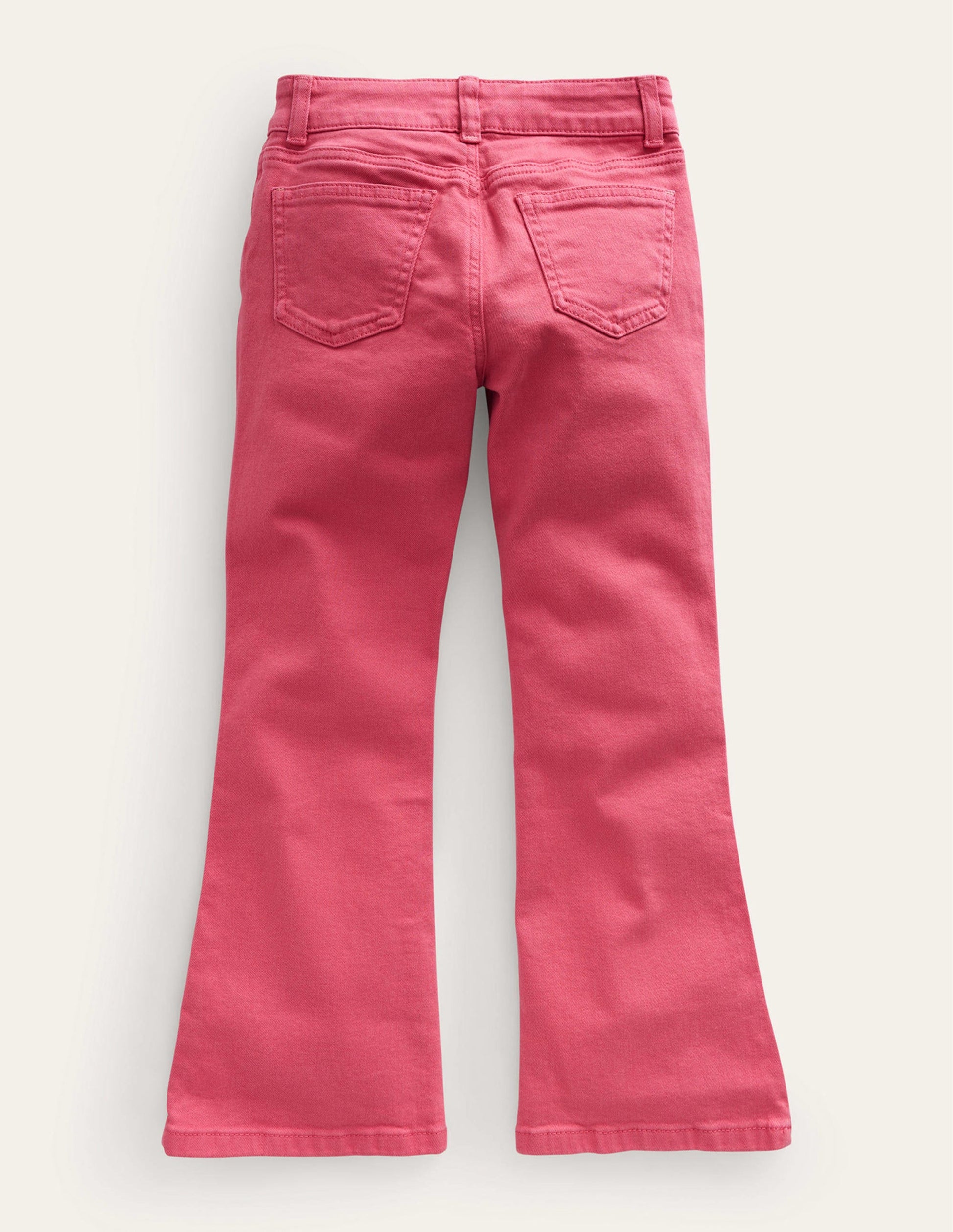 Kick Flare Jean-Garment Dye Pink-2