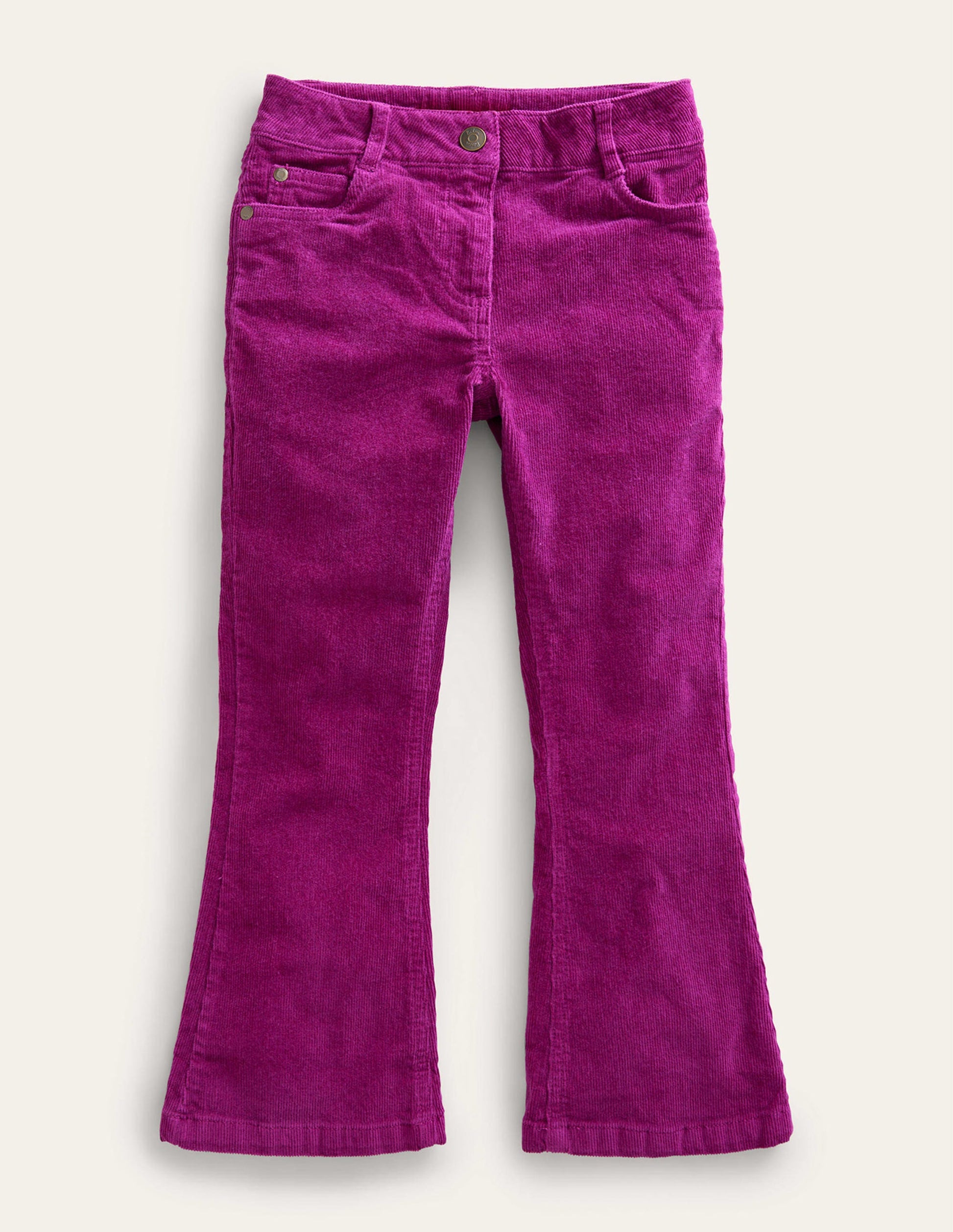 Kick Flare Jean-Chrysanthemum Purple Cord-1