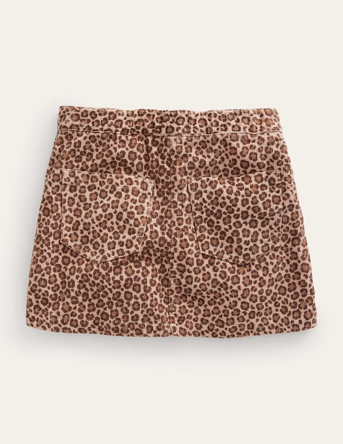 A-Line Mini Skirt-Leopard Print - Image 2