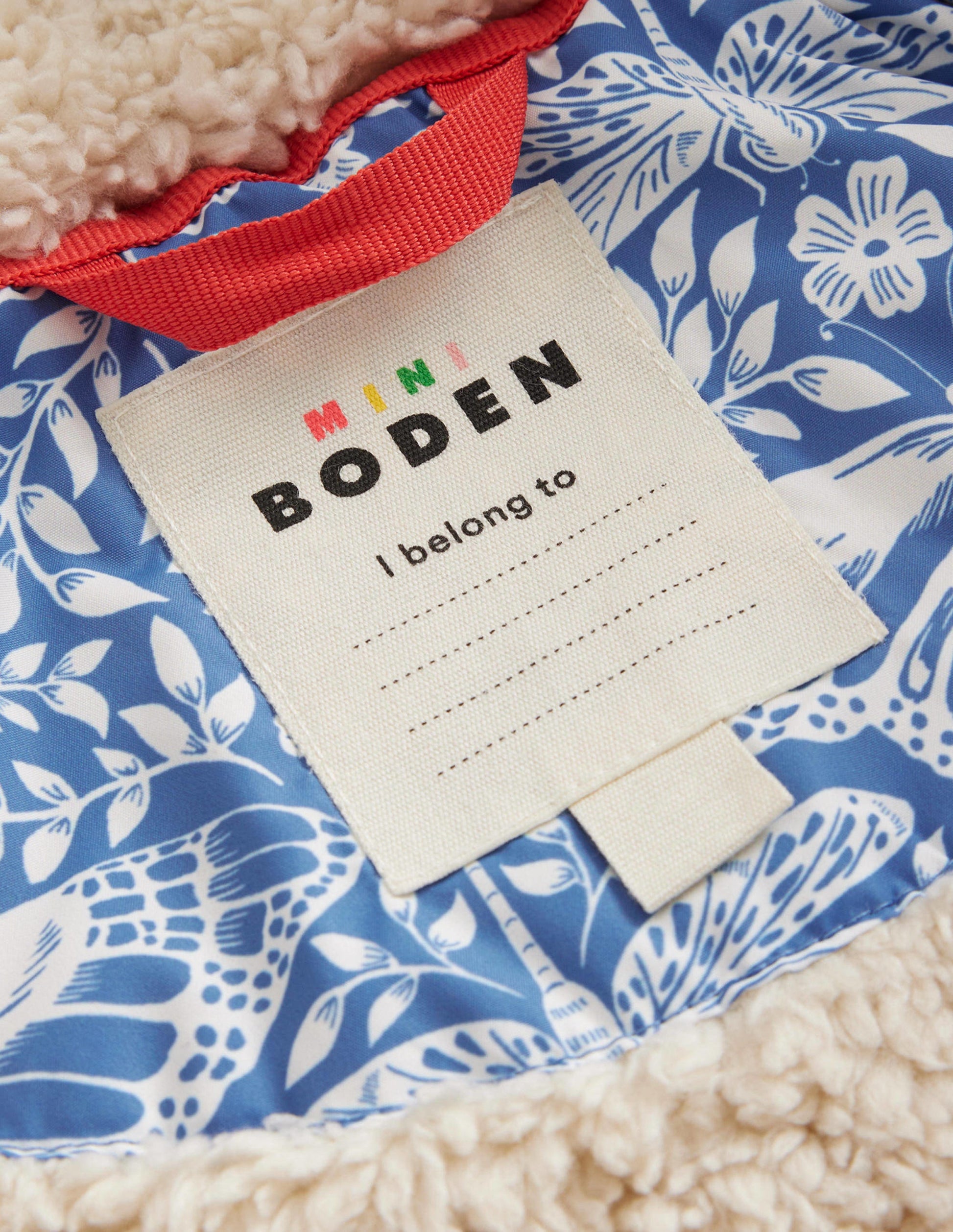 Scallop Quilted Anorak-Delft Blue Butterfly-4