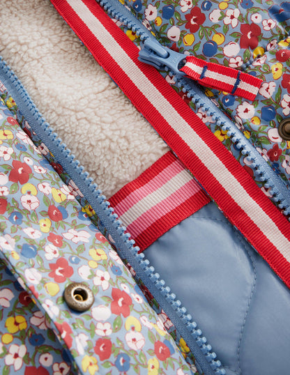 2-in-1 Padded Coat-Pebble Blue Flower Bud-3