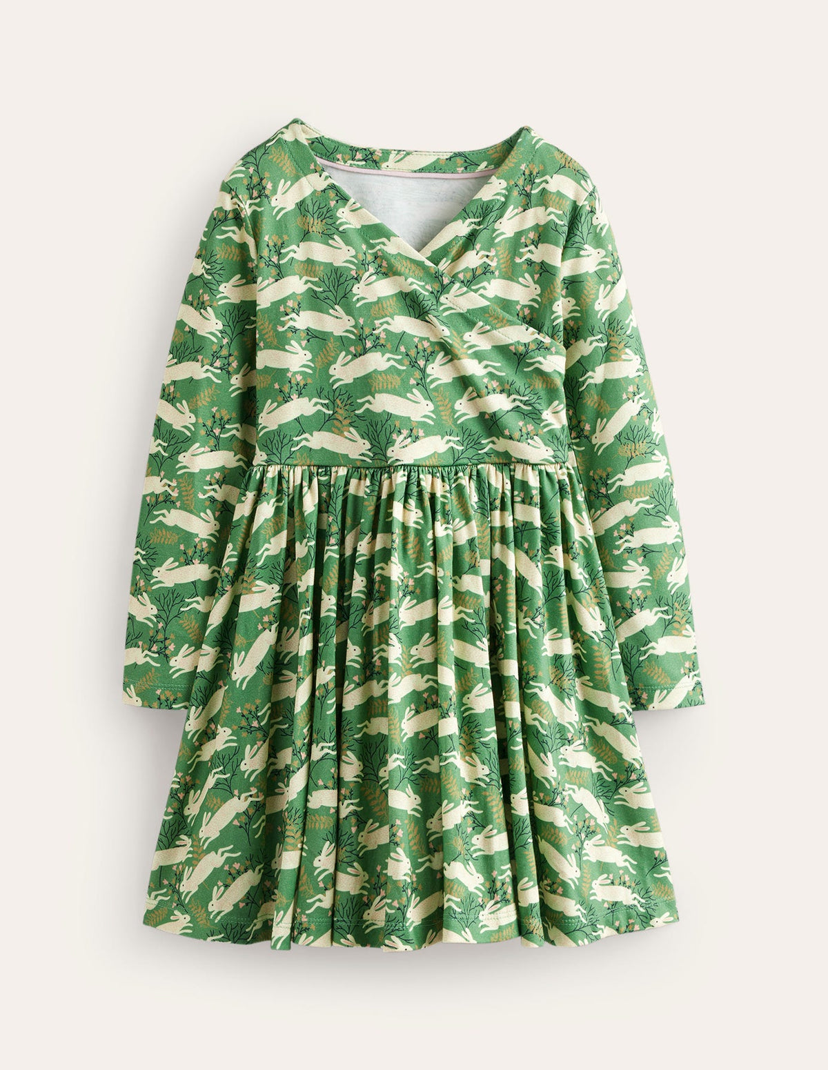 Twirly Ballerina Dress-Green Bunny Hop - Image 1