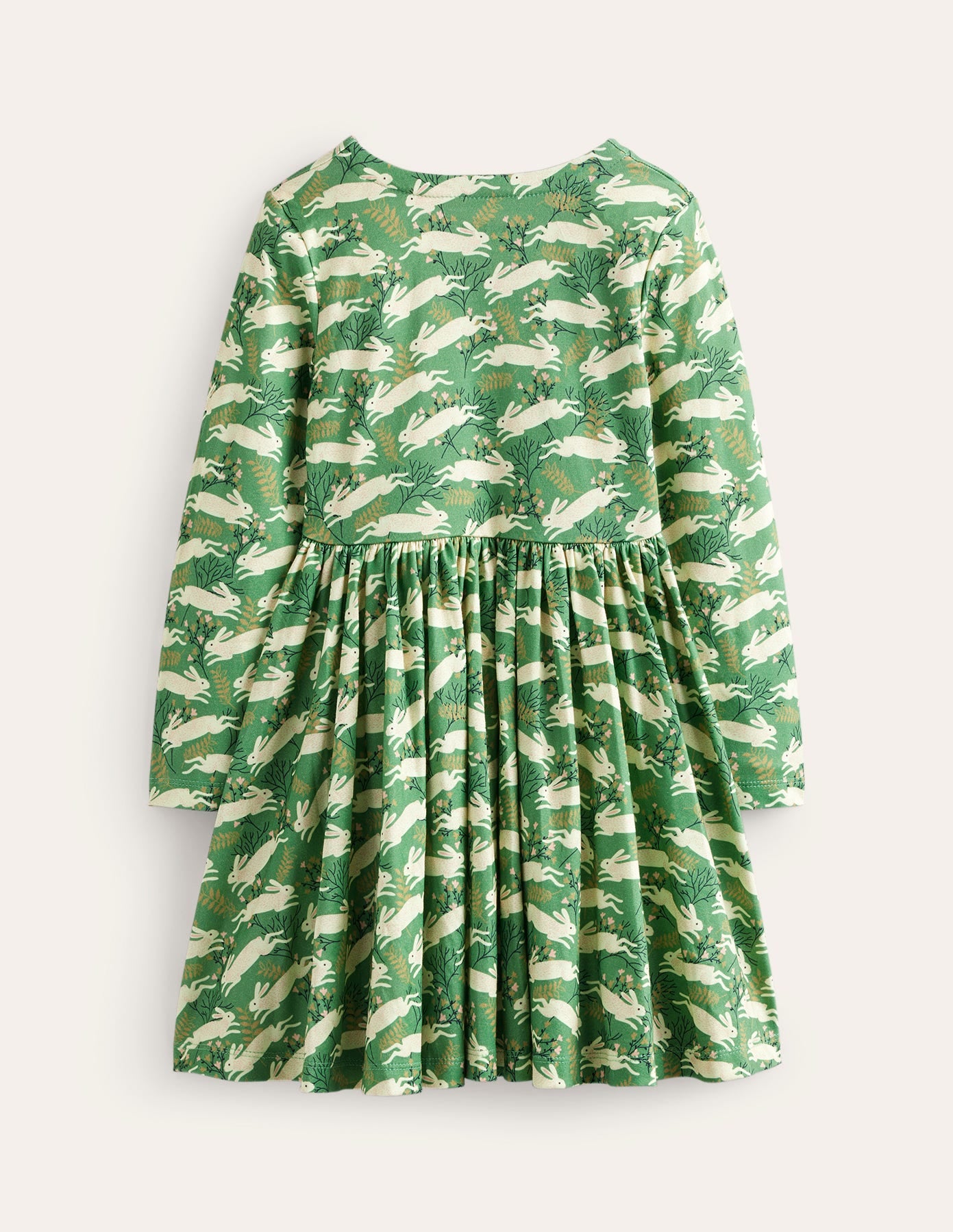 Twirly Ballerina Dress-Green Bunny Hop-2