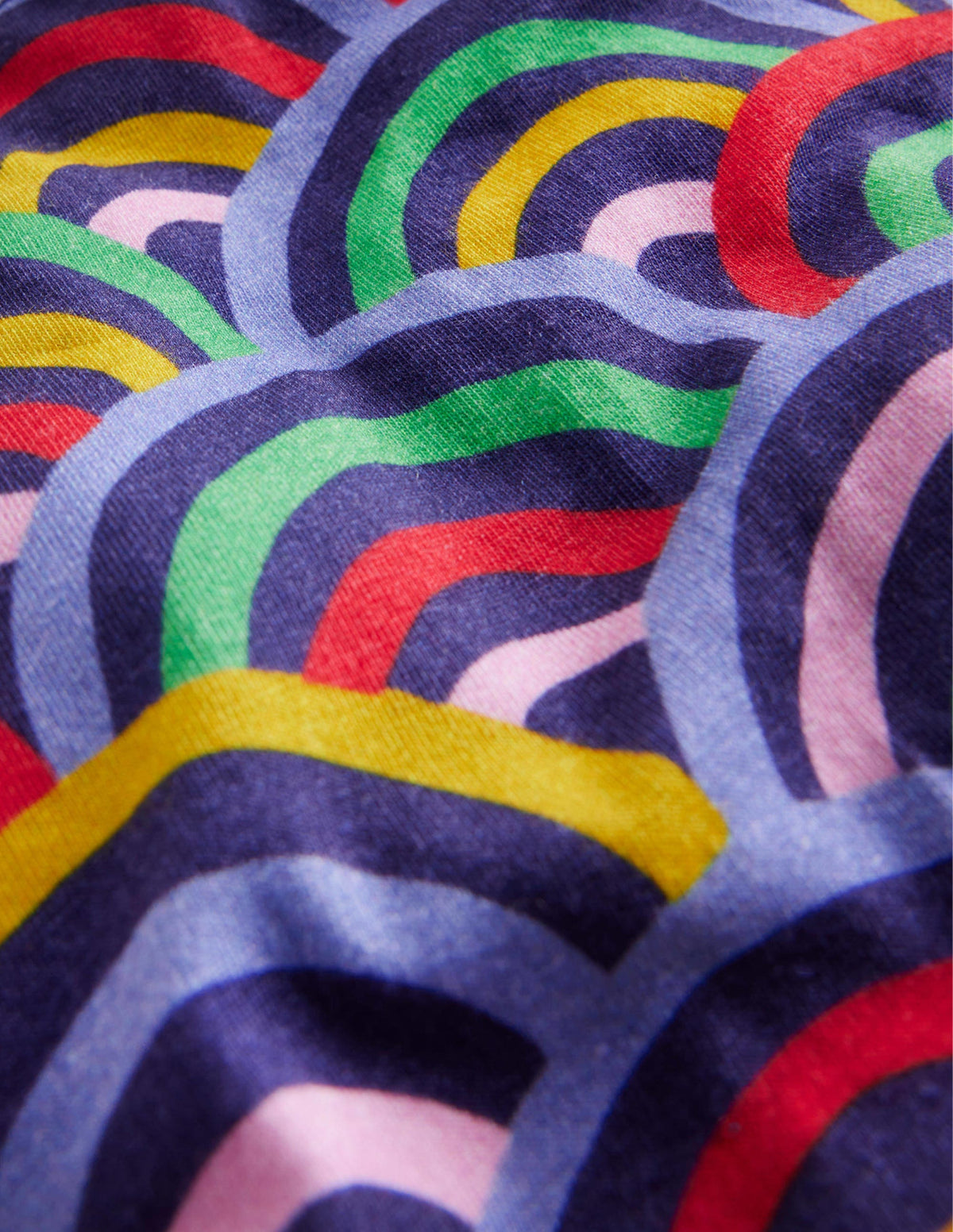Fun Leggings-Navy Multi Rainbow-3