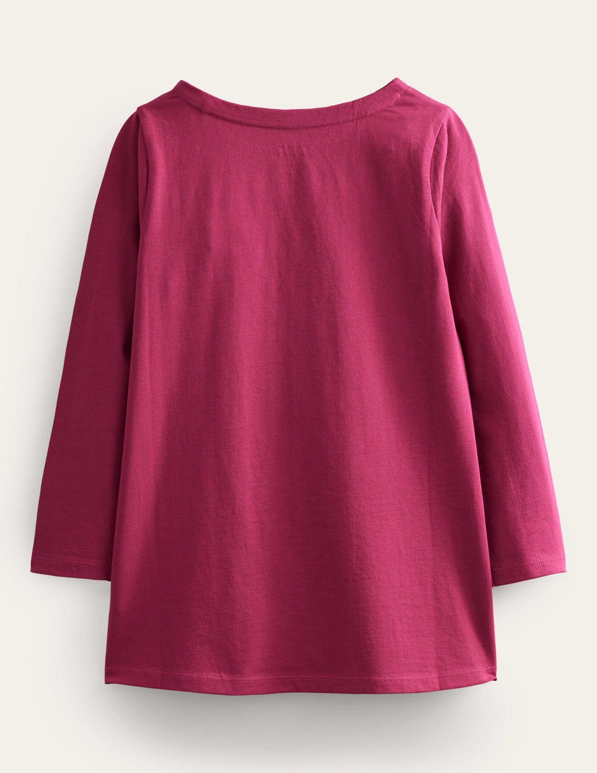 Appliqué Jersey Tunic-Penelope Pink-2