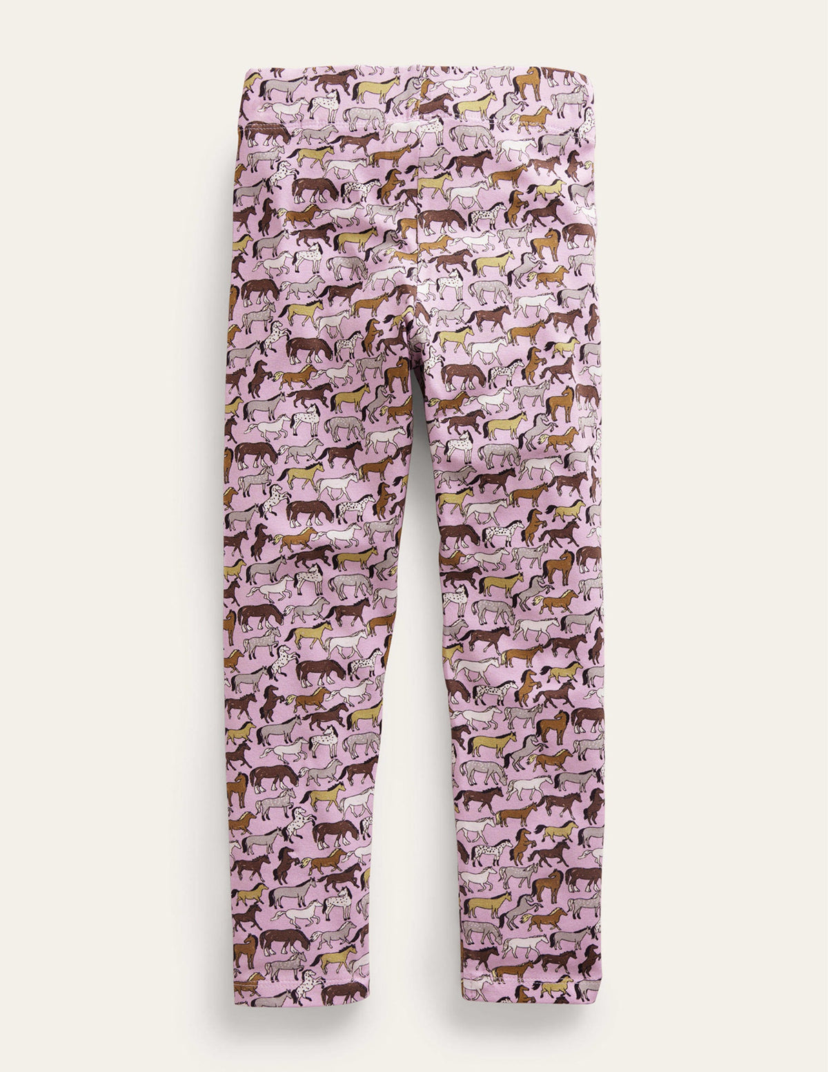 Fun Cosy Leggings-Formica Pink Horses - Image 2