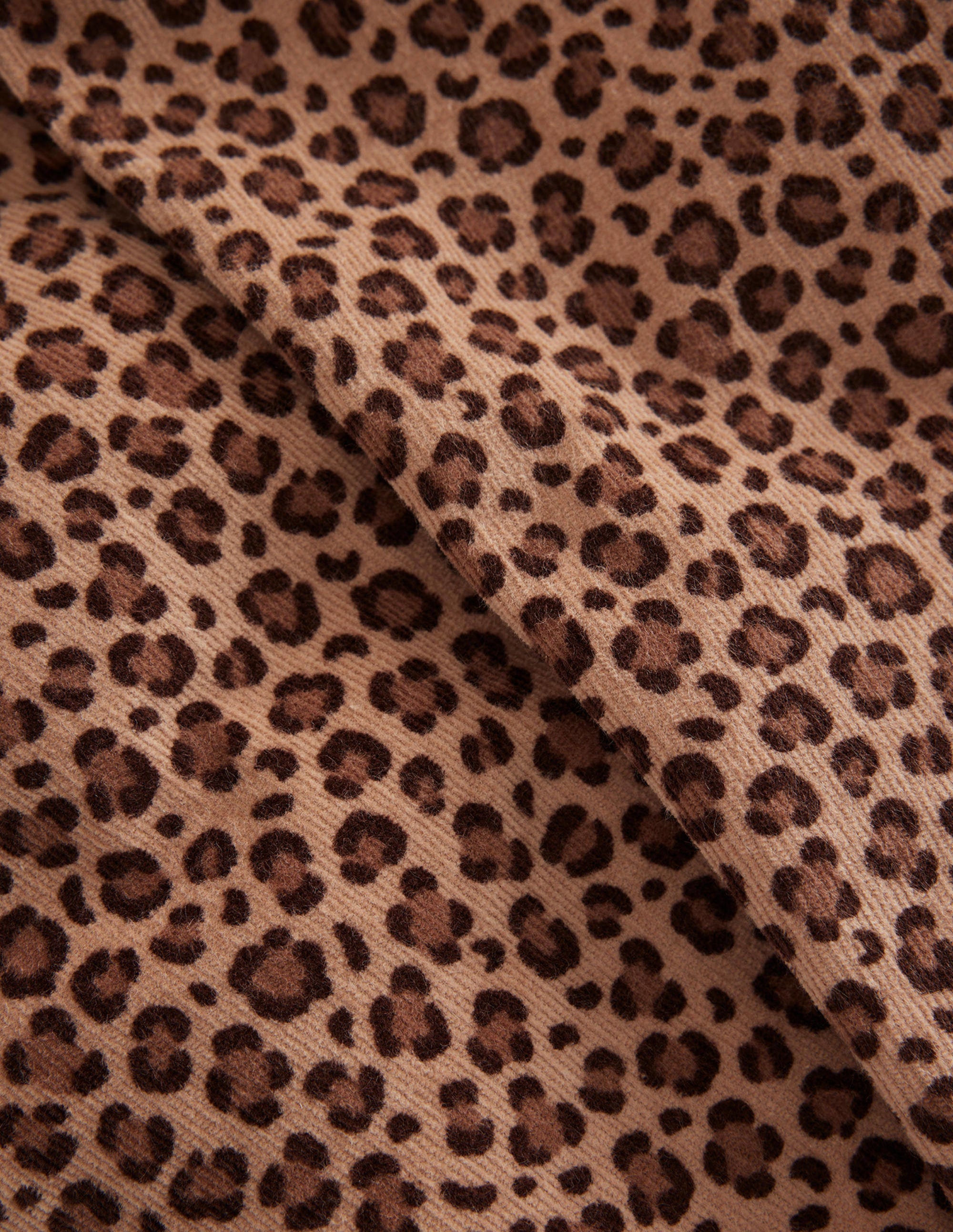 Cord Leggings-Leopard Print - Image 3