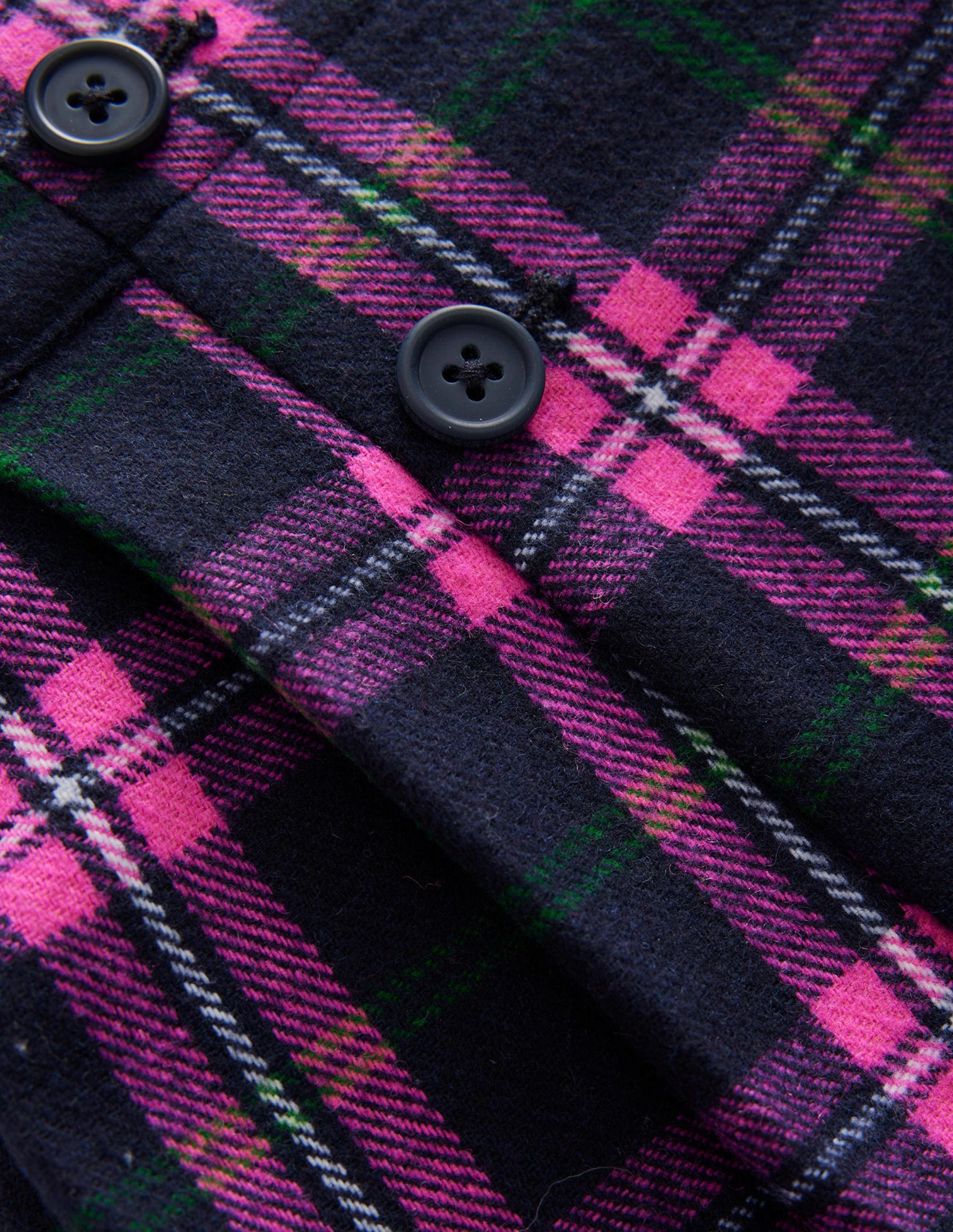 The Helen Kilt-School Navy / Mid Pink Check-3
