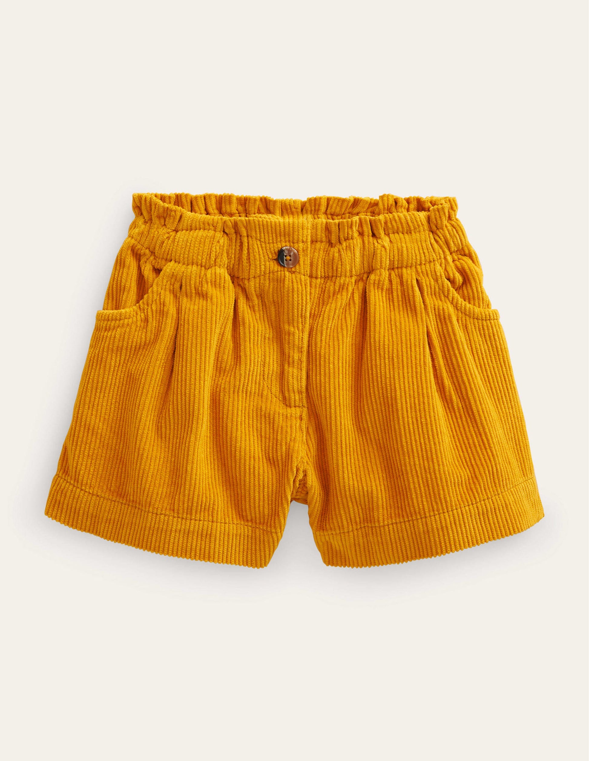 Chunky Cord Shorts-Brioche-1