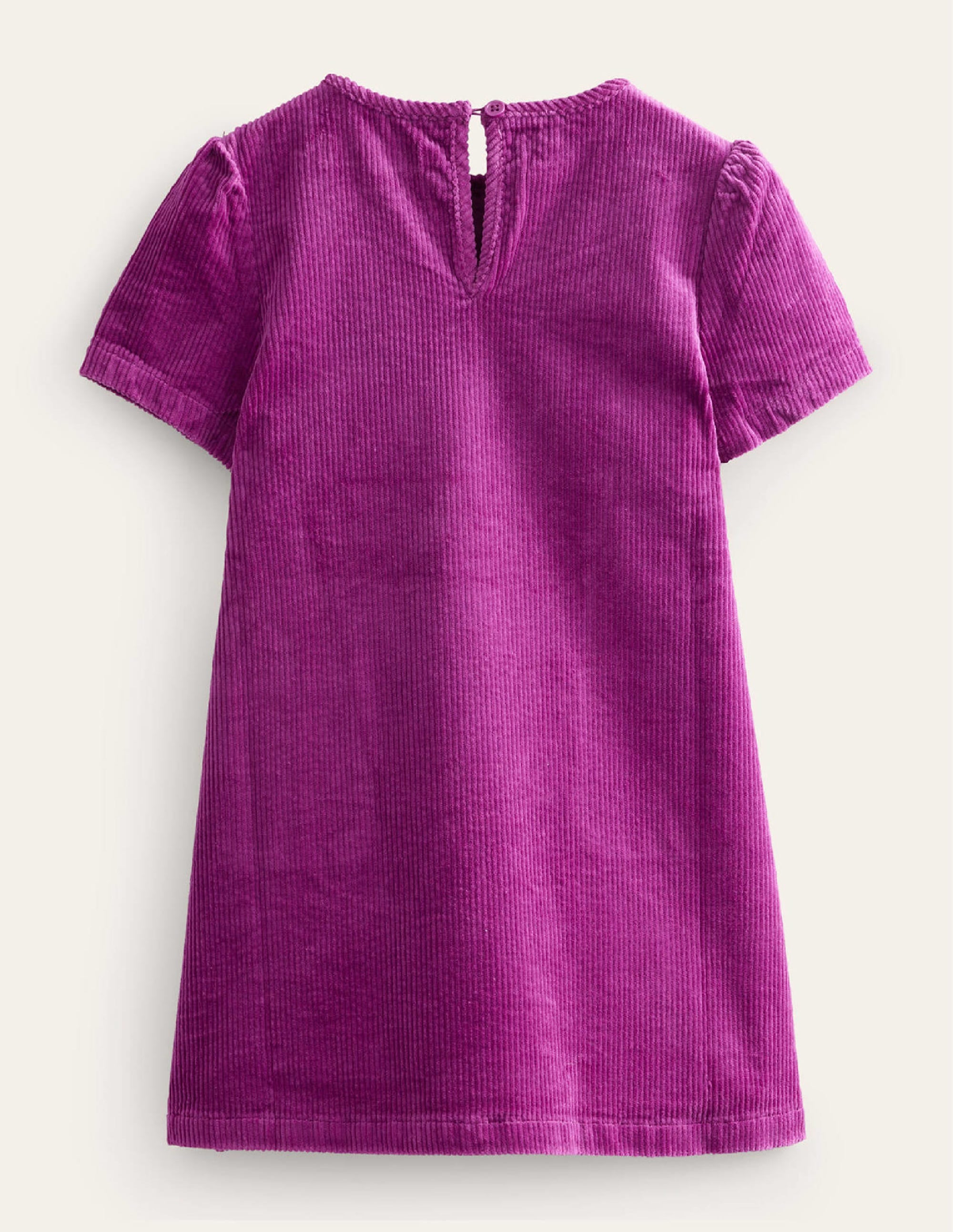 Cord Shift Dress-Chrysanthemum Purple - Image 2