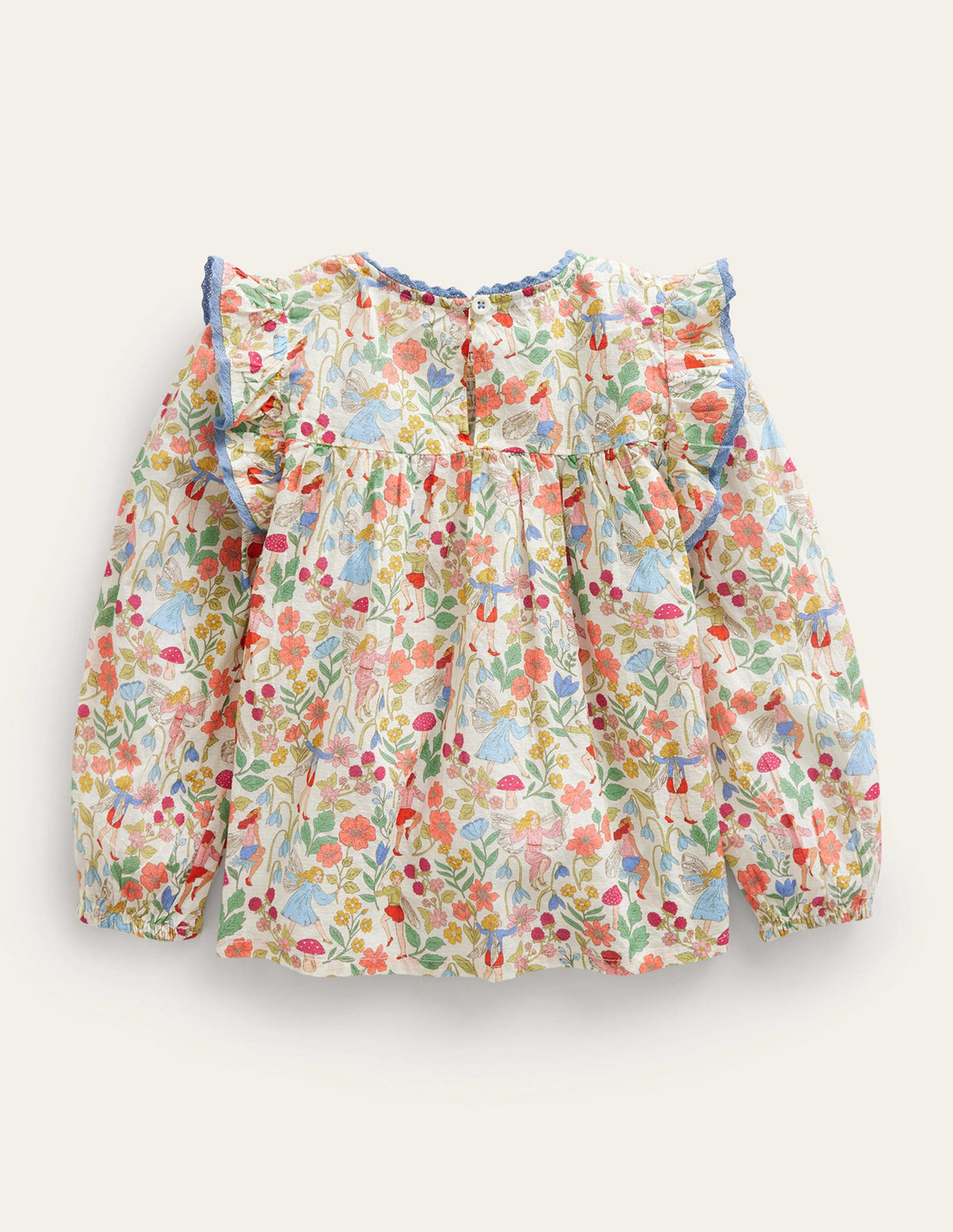 Smocked Ruffle Blouse-Vanilla Fairies-2