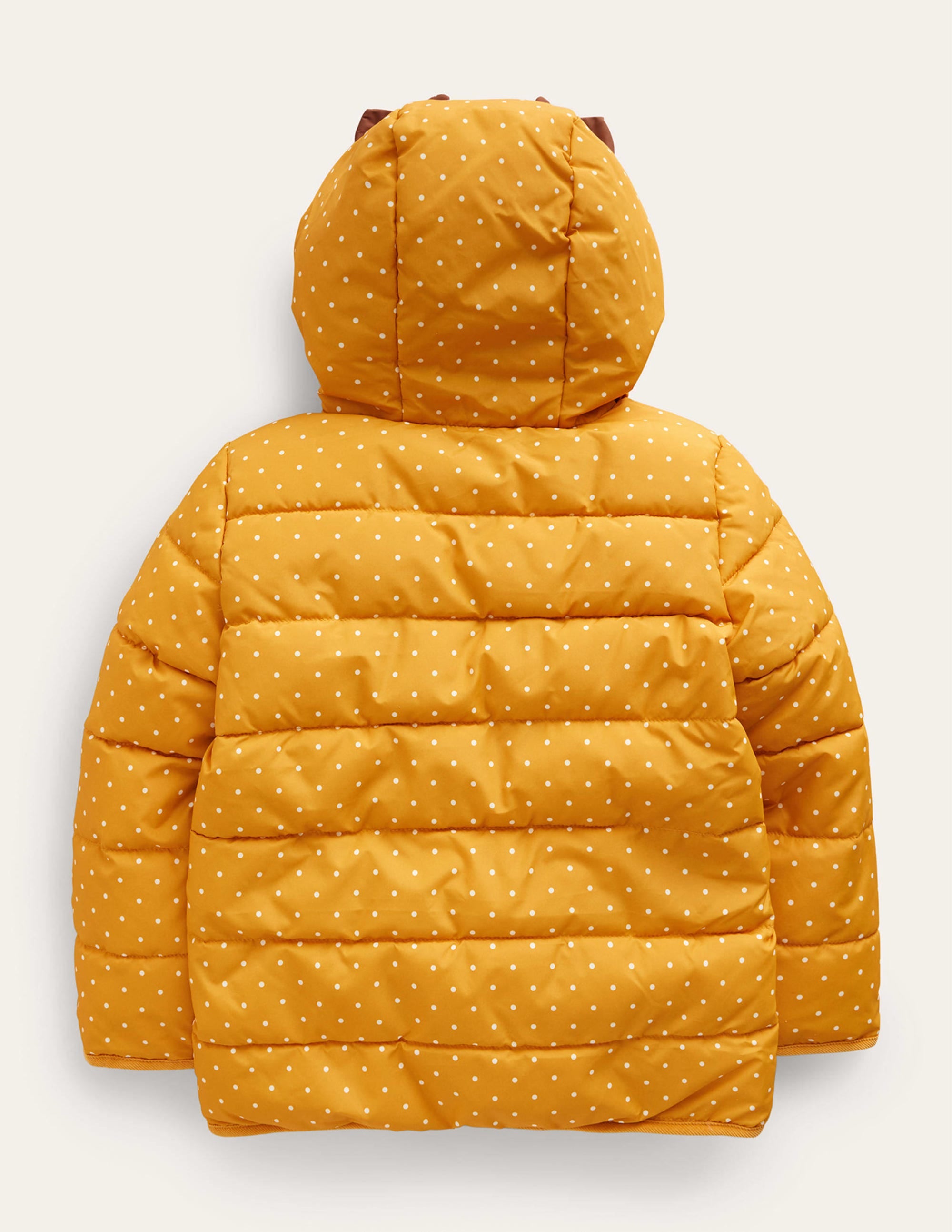 Novelty Padded Coat-Brioche Pin Spot - Image 2