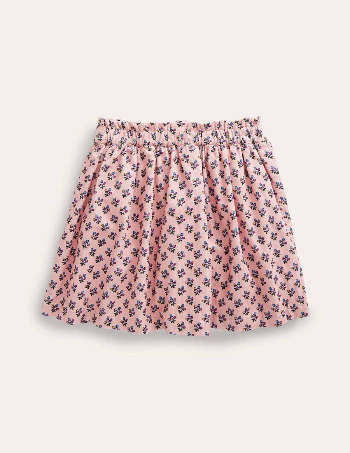 Appliqué Cord Skirt-Cord Fox Applique - Image 2