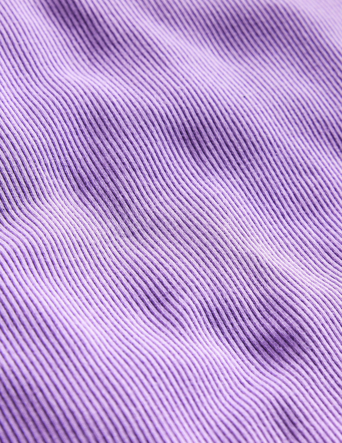 Ribbed Long Sleeve T-Shirt-Parma Violet - Image 3