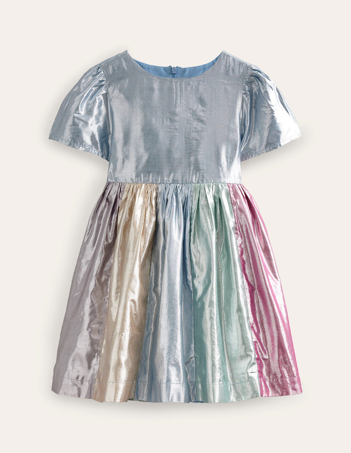 Metallic Party Dress-Multi - Image 1