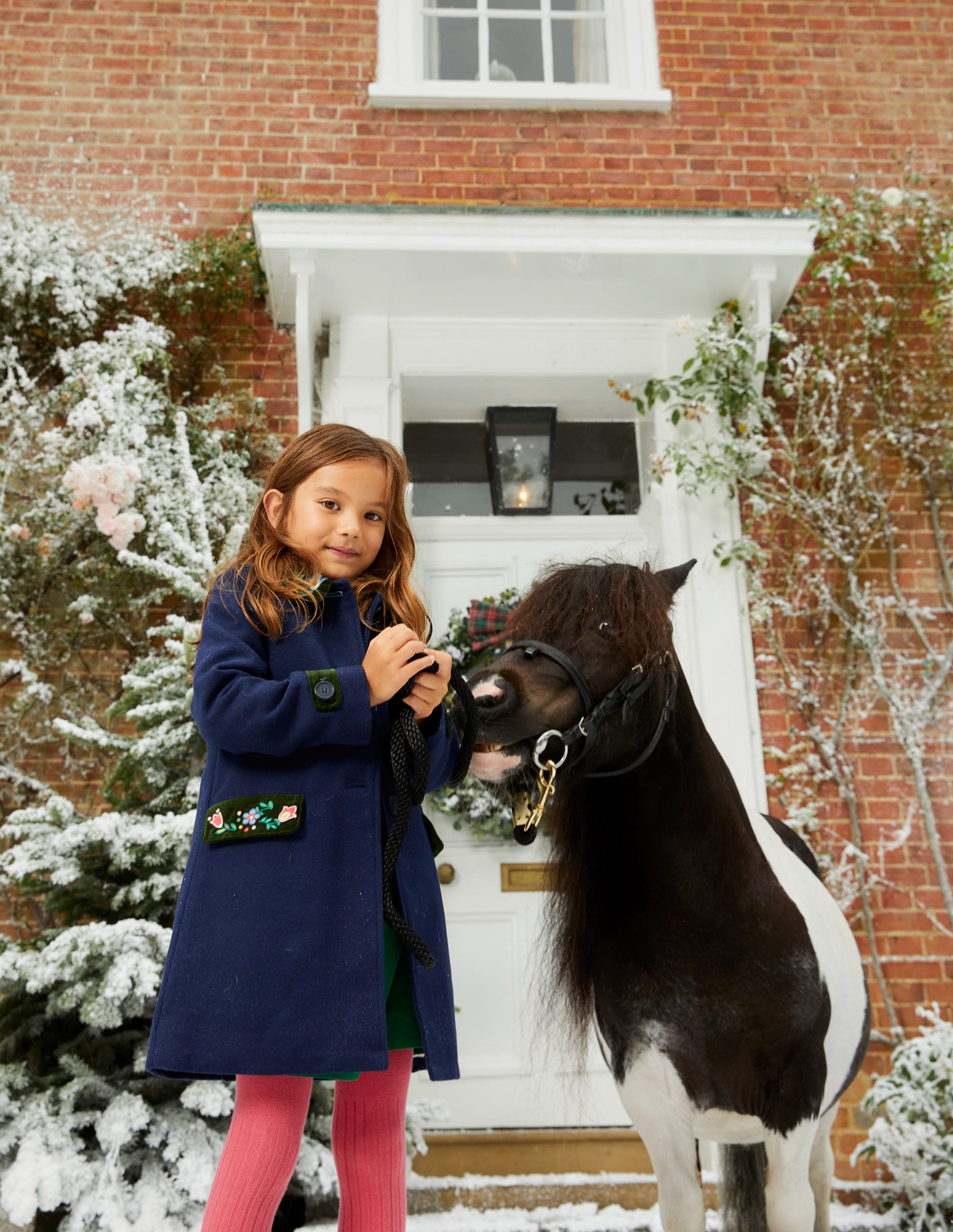 Wonderful Wool Blend Coat-French Navy - Image 5