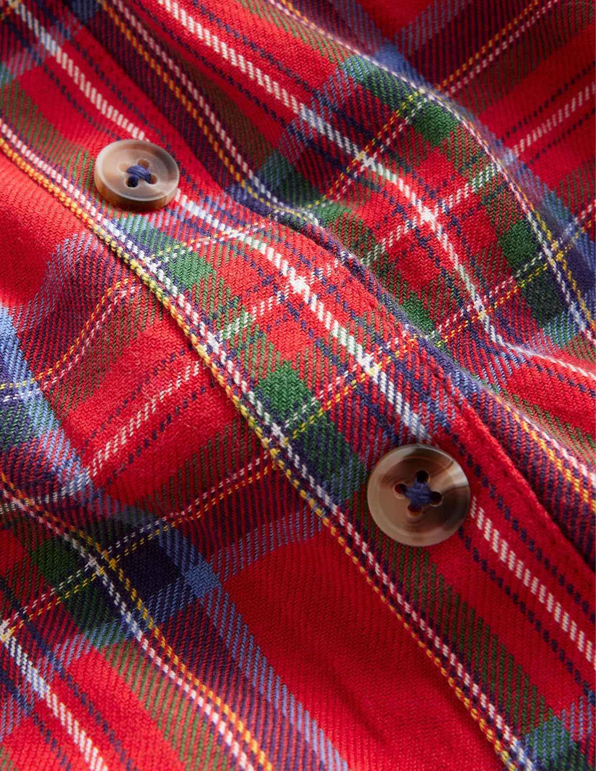 Pull On Twirly Skirt-Red / Blue Check - Image 3