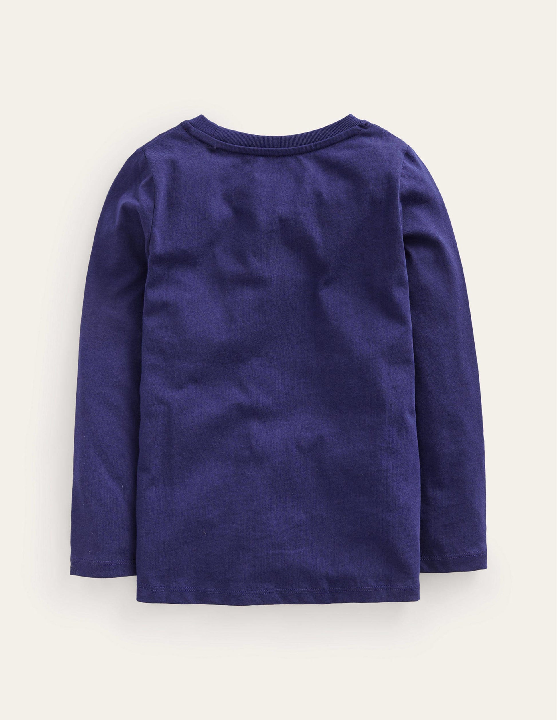 Metallic Logo T-shirt-French Navy Deer-2