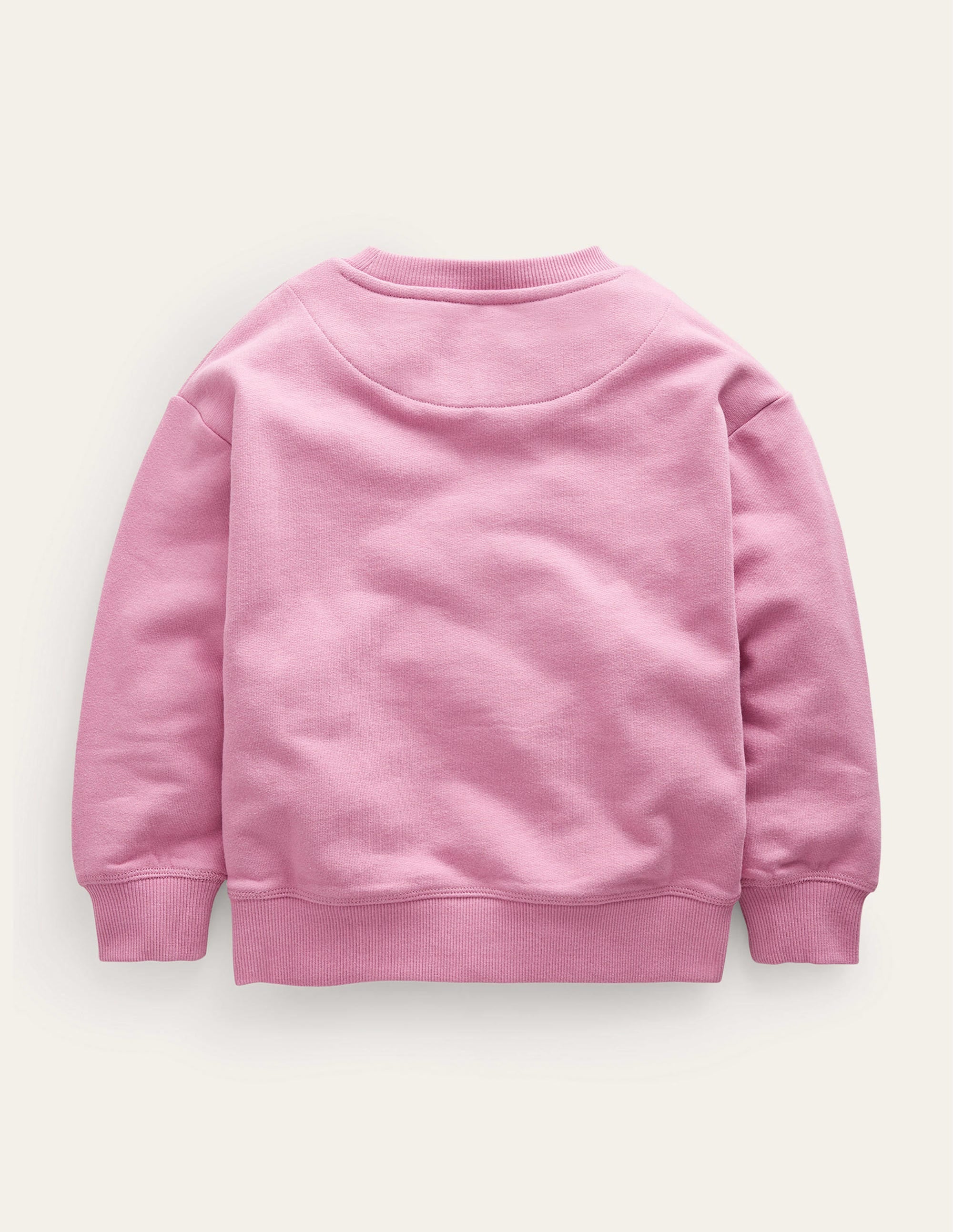 Relaxed Logo Sweatshirt-Sherbet Pink Polar Bear - Image 2