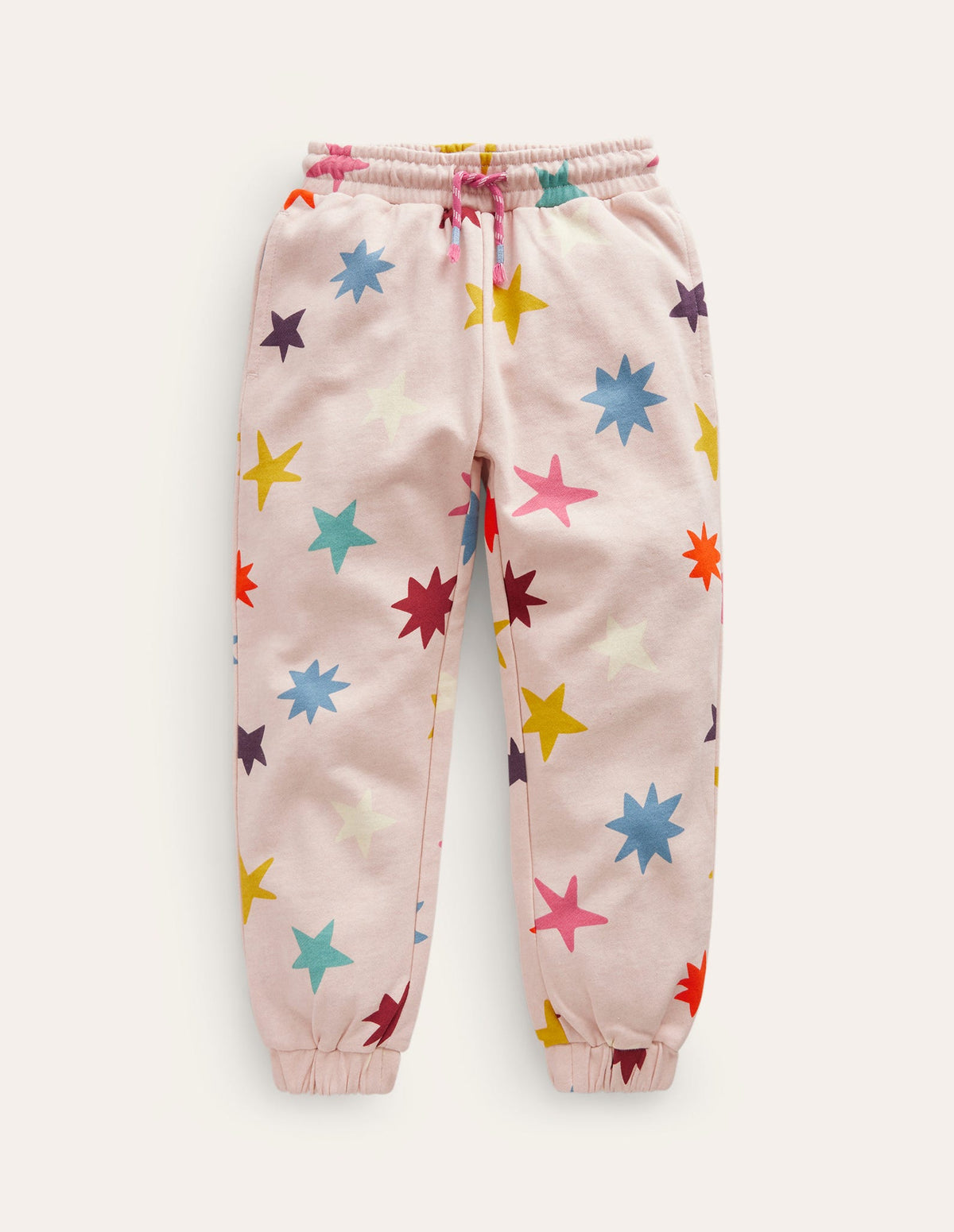 Printed Joggers-Oatmeal Multi Stars - Image 1