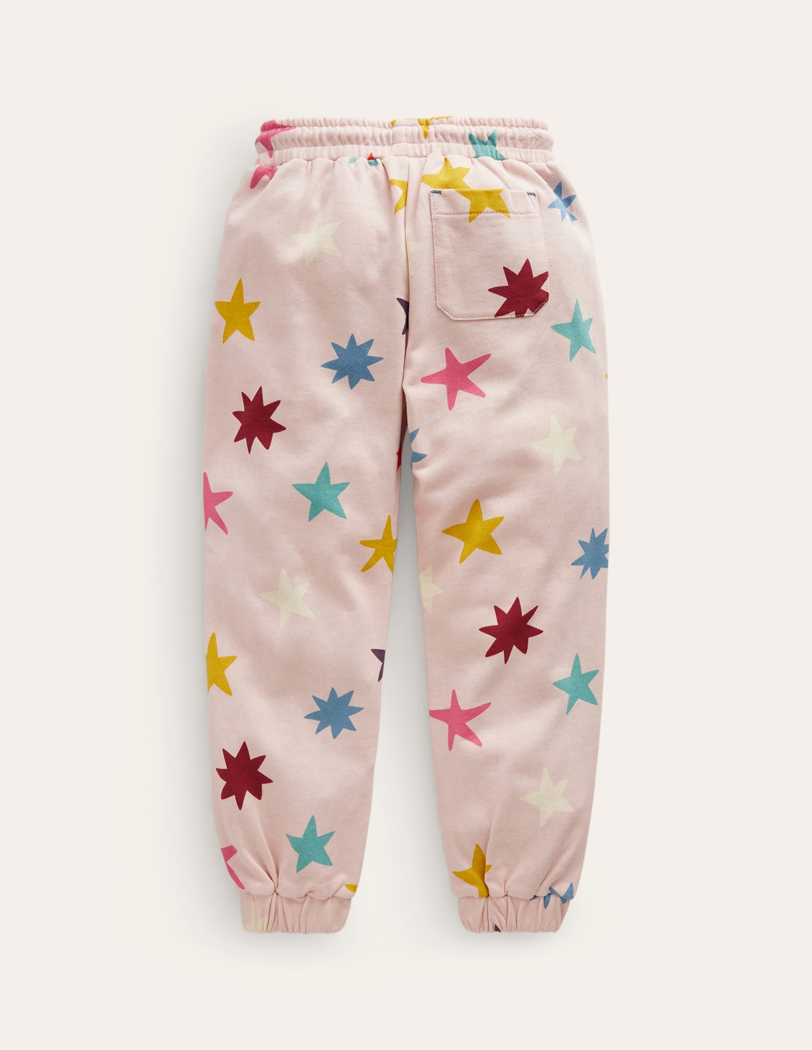Printed Joggers-Oatmeal Multi Stars-2