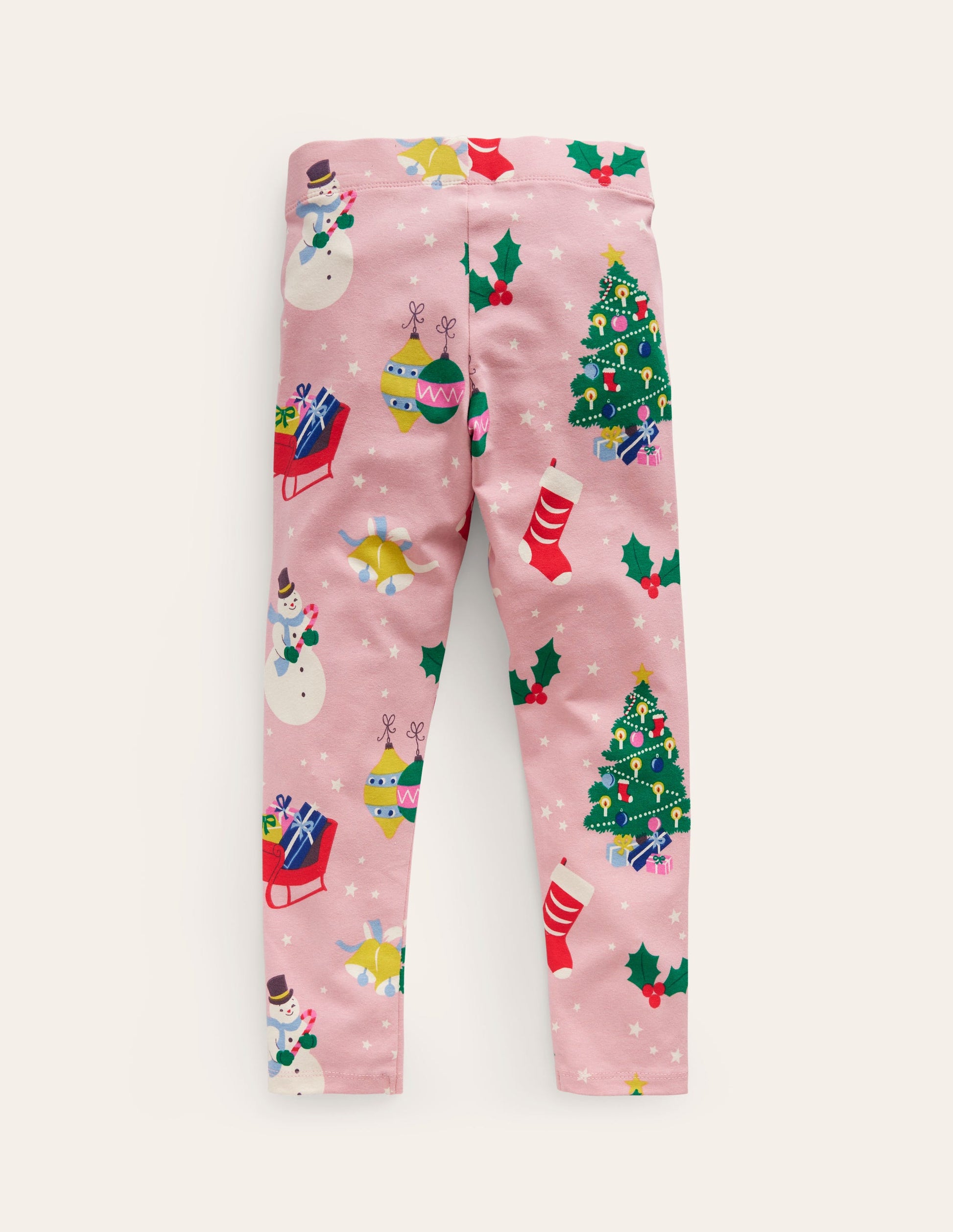 Fun Leggings-Tickled Pink/Gold Suns-2