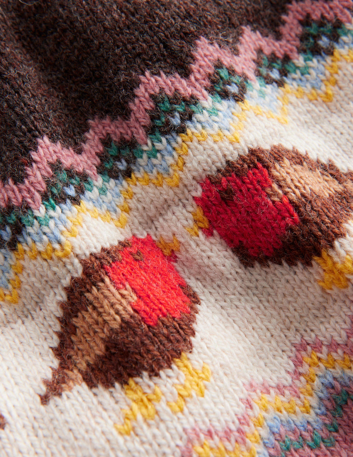 Swing Fair Isle Jumper-Charcoal Grey Robins - Image 3
