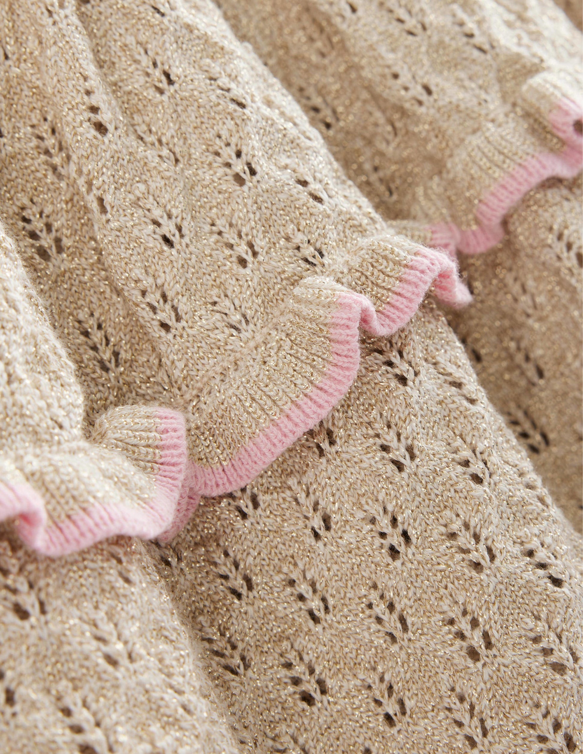 Sparkle Knitted Dress-Gold-3