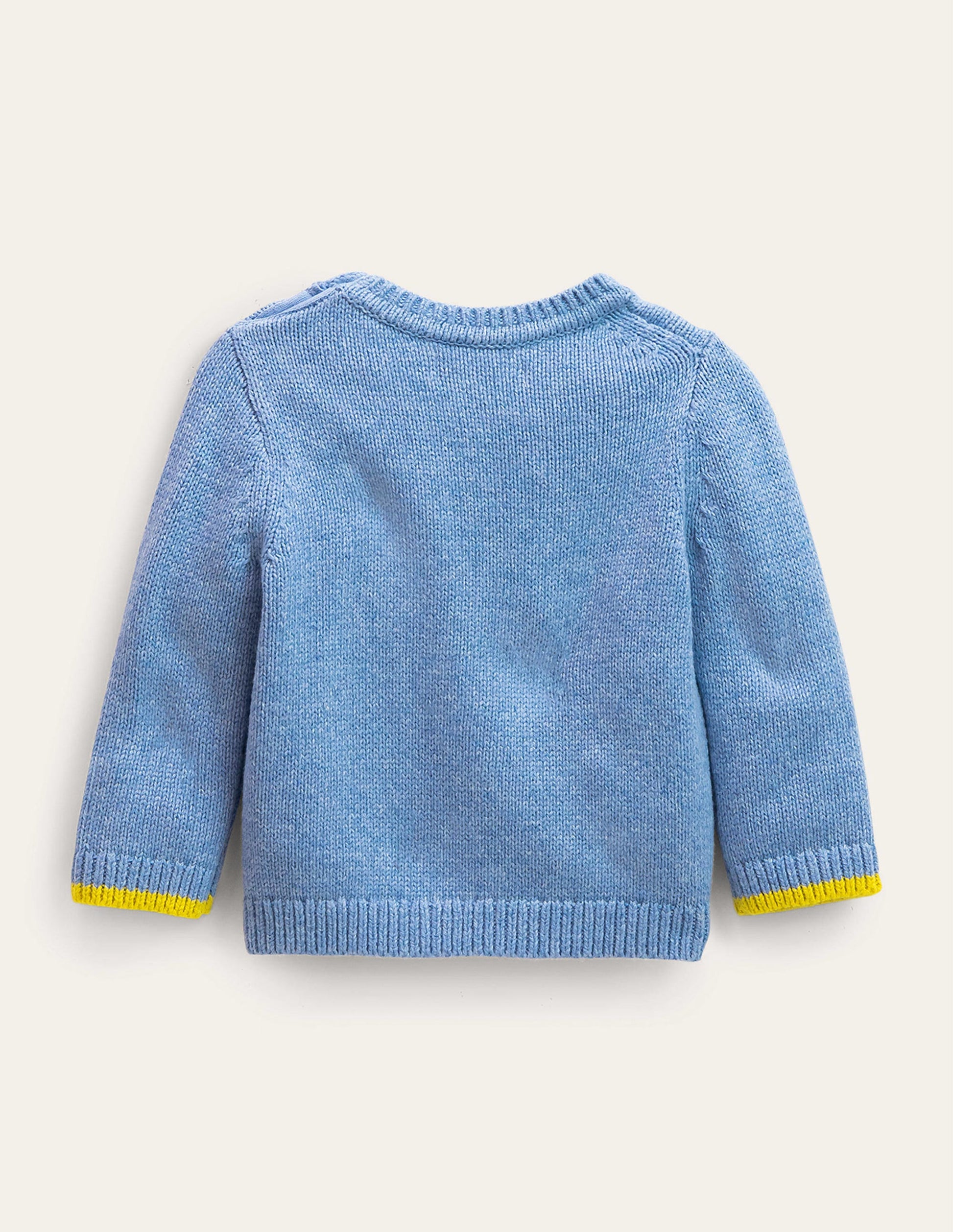 Fun Knitted Jumper-Brunnera Blue-2