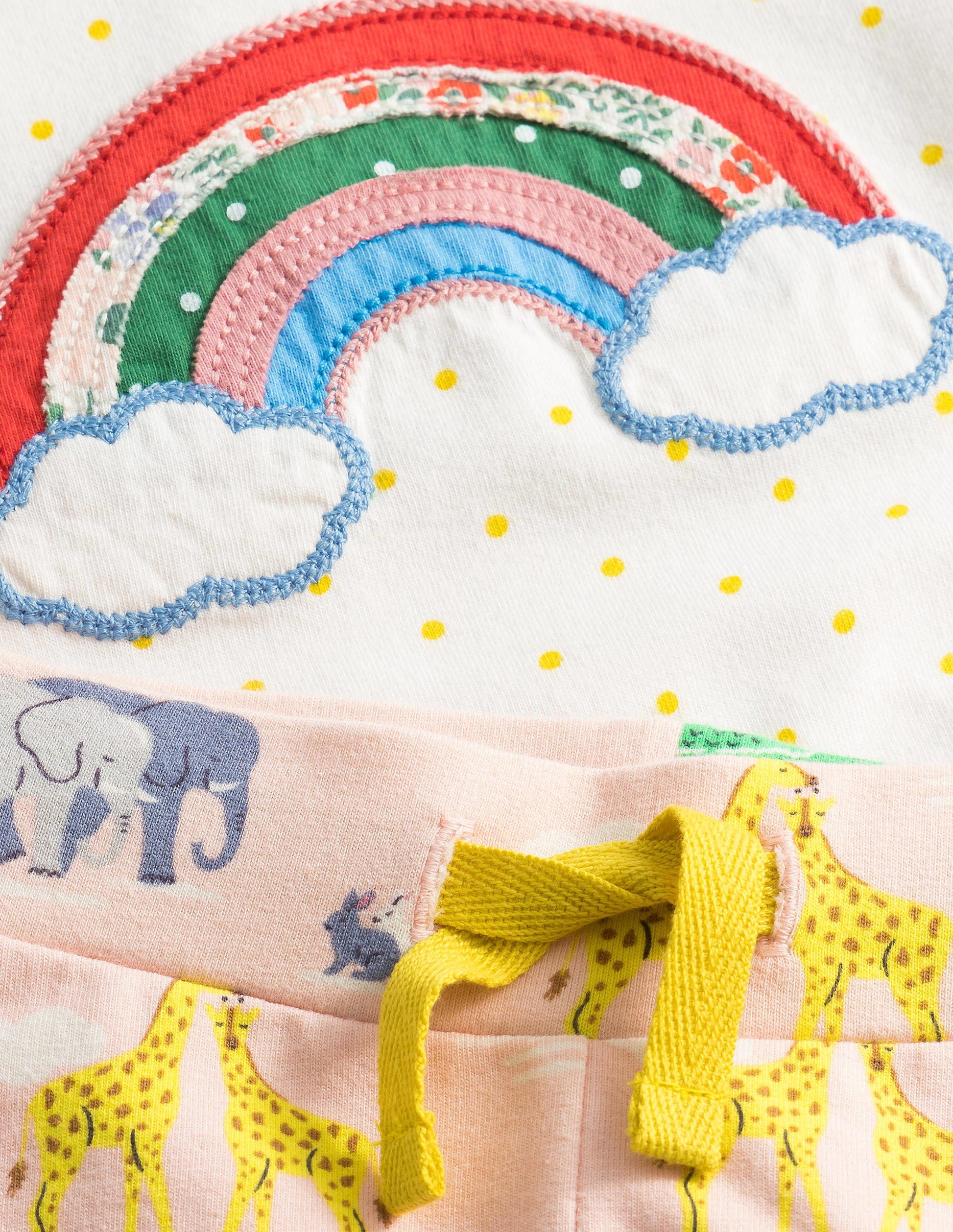 Jersey Play Set-Provence Dusty Pink Animals-3