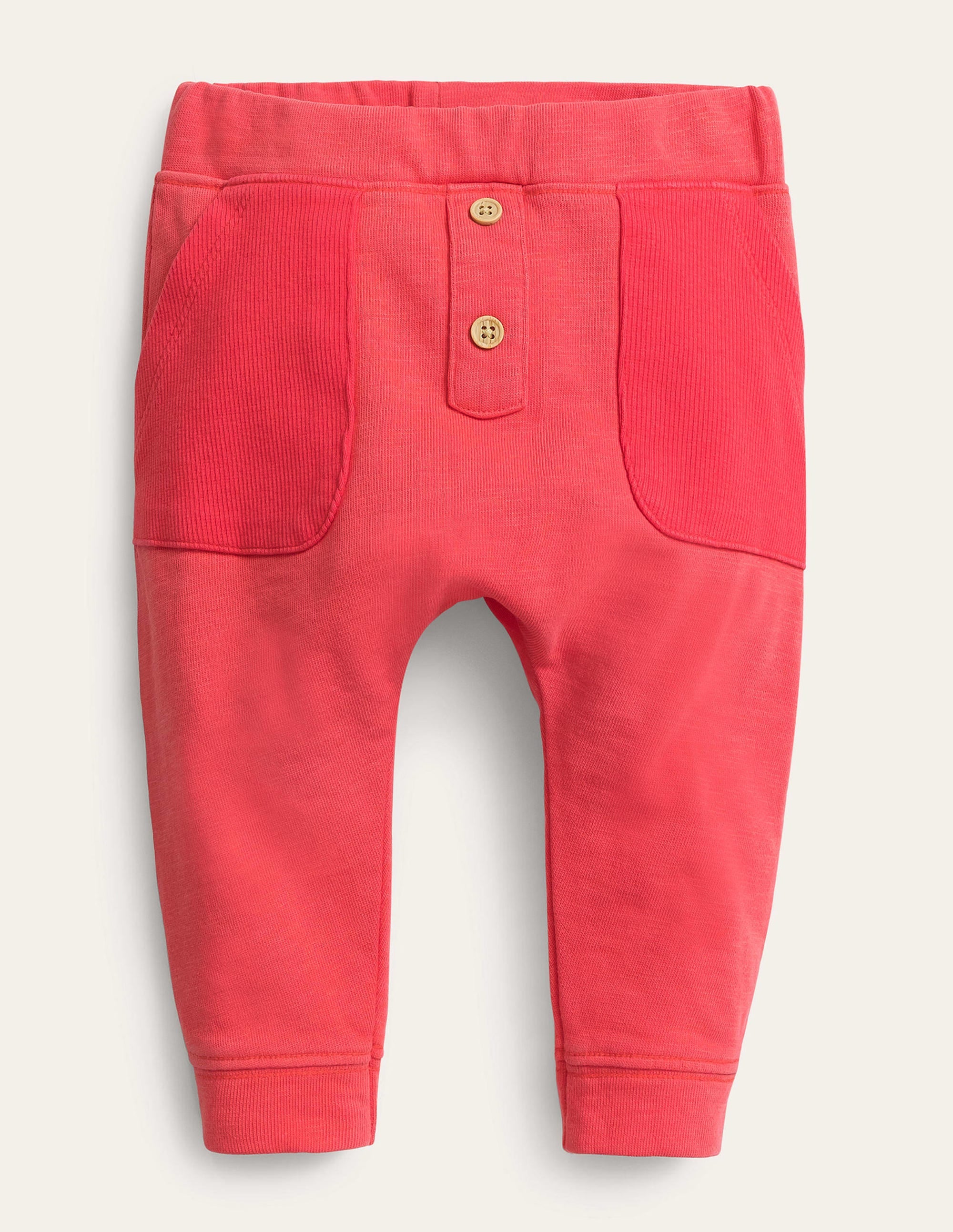 Garment Wash Bottoms-Jam Red - Image 1